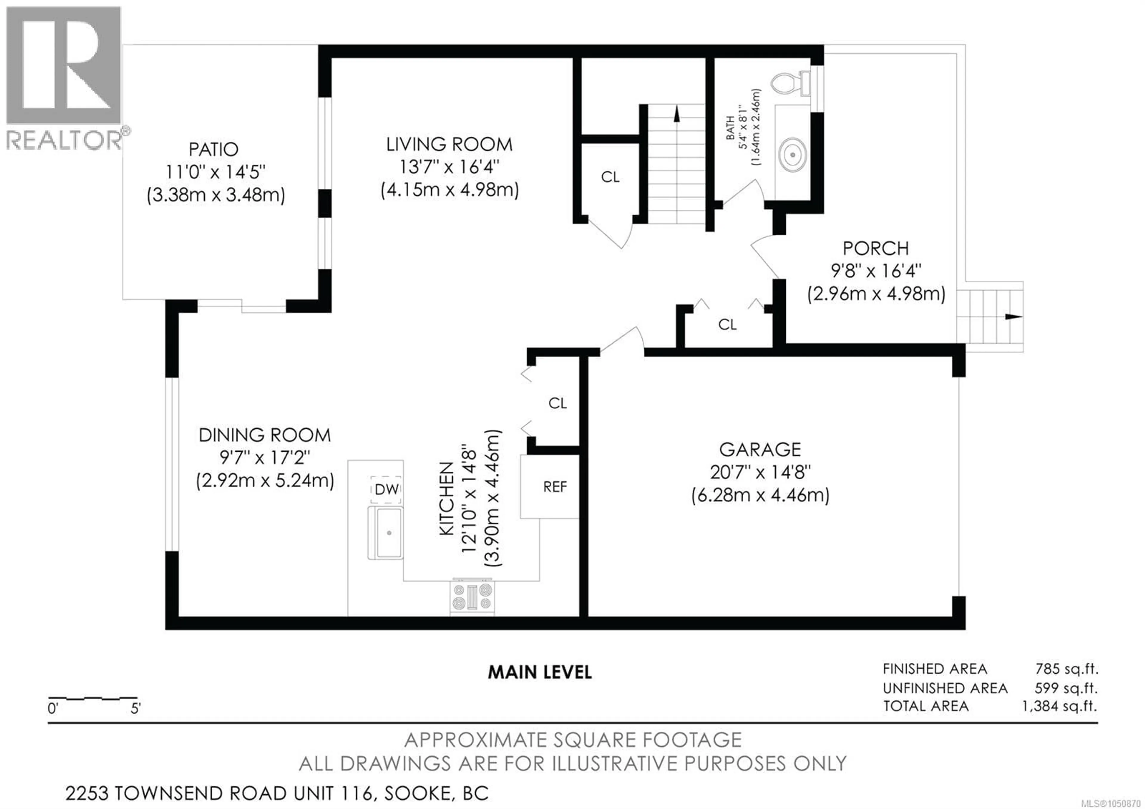 Floor plan for 116 - 2253 TOWNSEND ROAD, Sooke British Columbia V9Z1M1