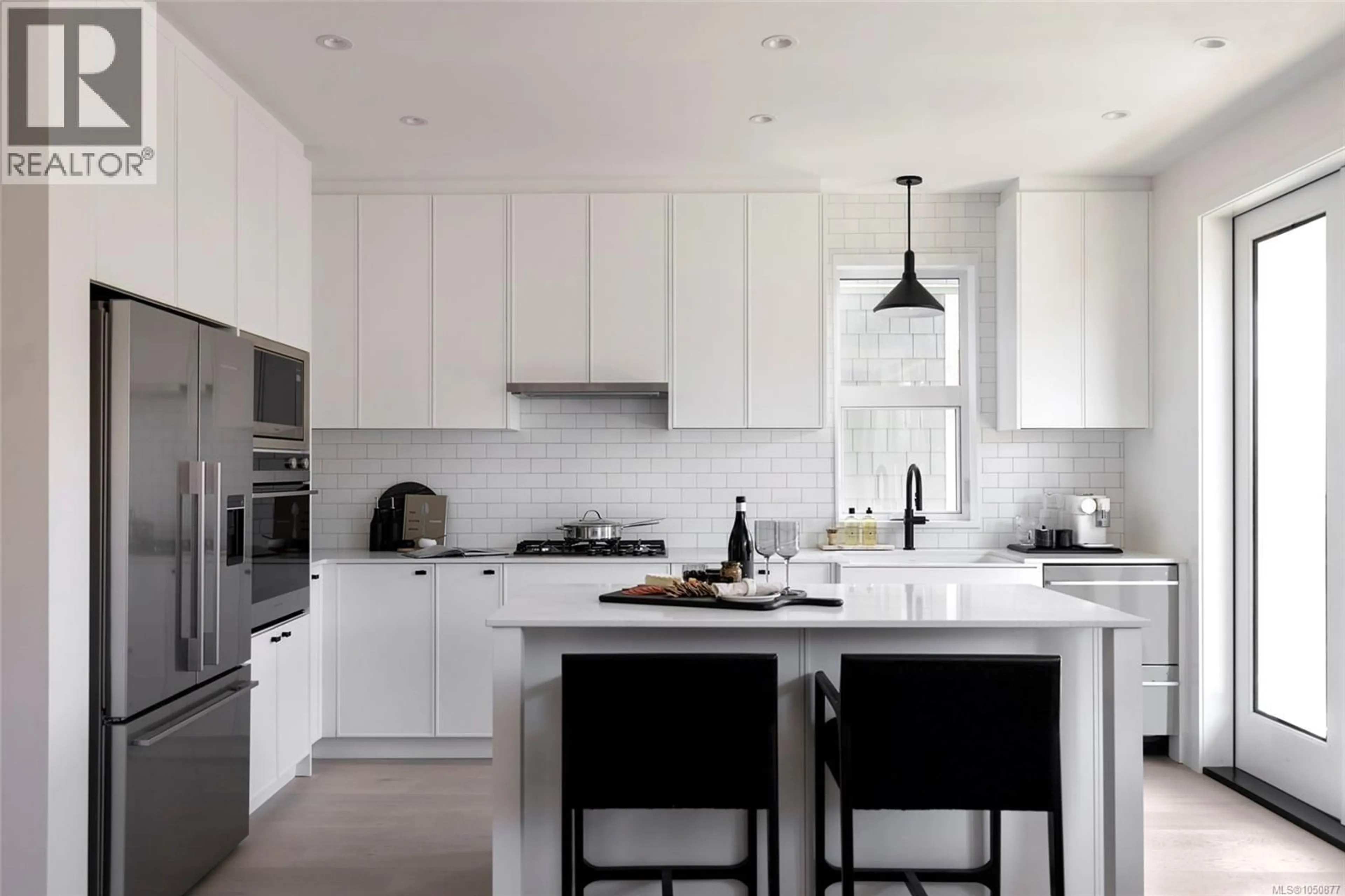 Contemporary kitchen, ceramic/tile floor for 2163 PORCINI GROVE, Sooke British Columbia V9Z0W7