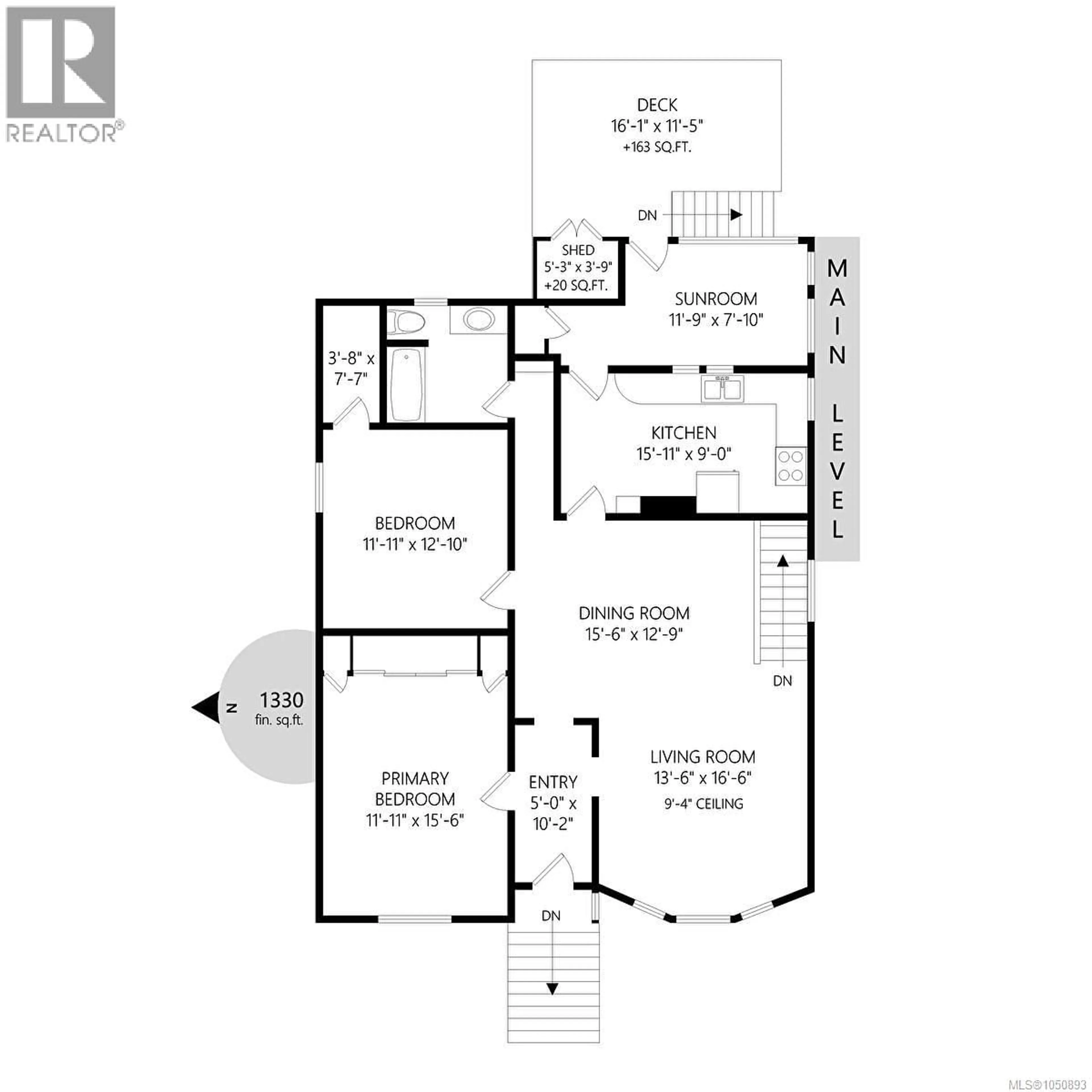 Floor plan for 2531 FERNWOOD ROAD, Victoria British Columbia V8T2Z8