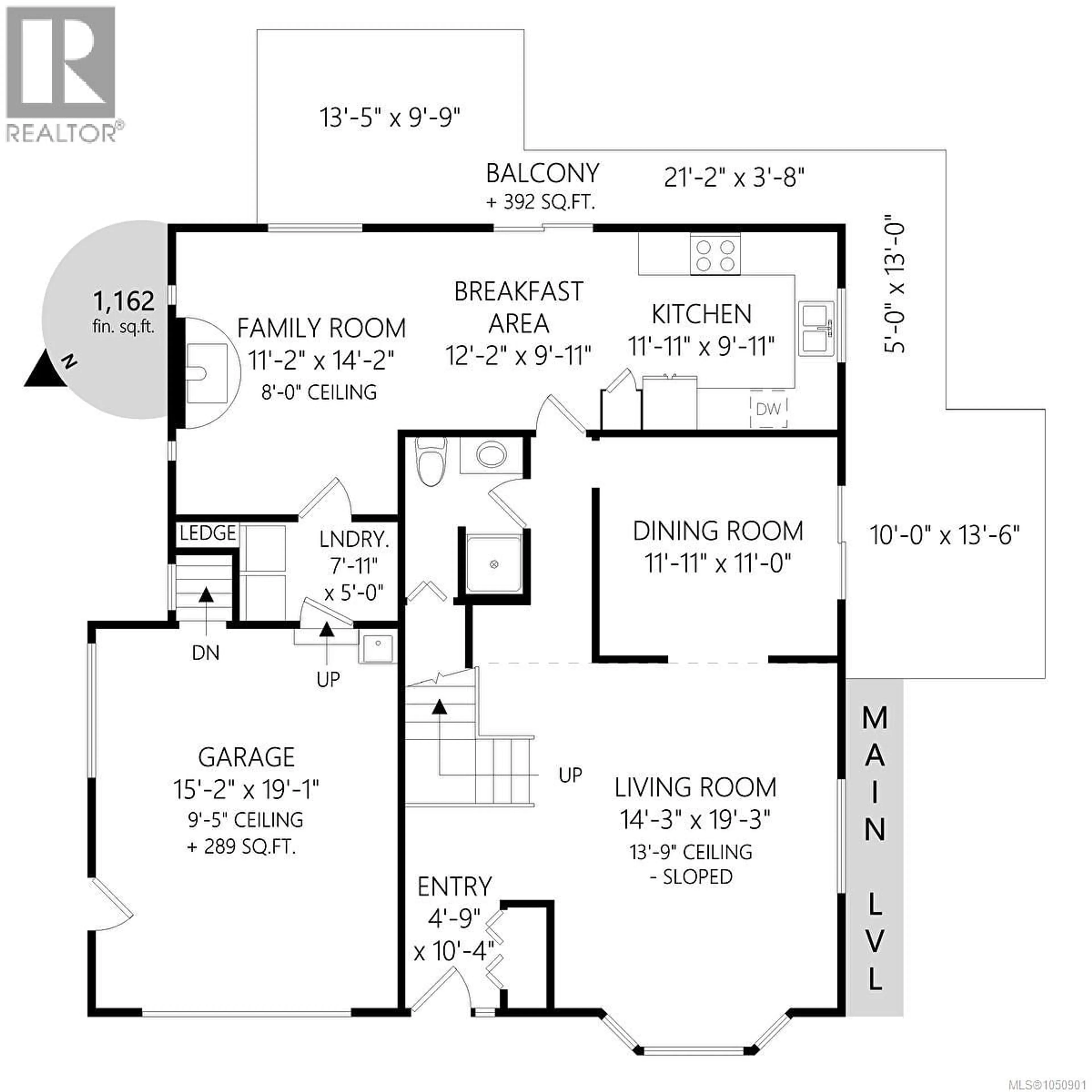 Floor plan for 504 LANGVISTA DRIVE, Langford British Columbia V9B5N3