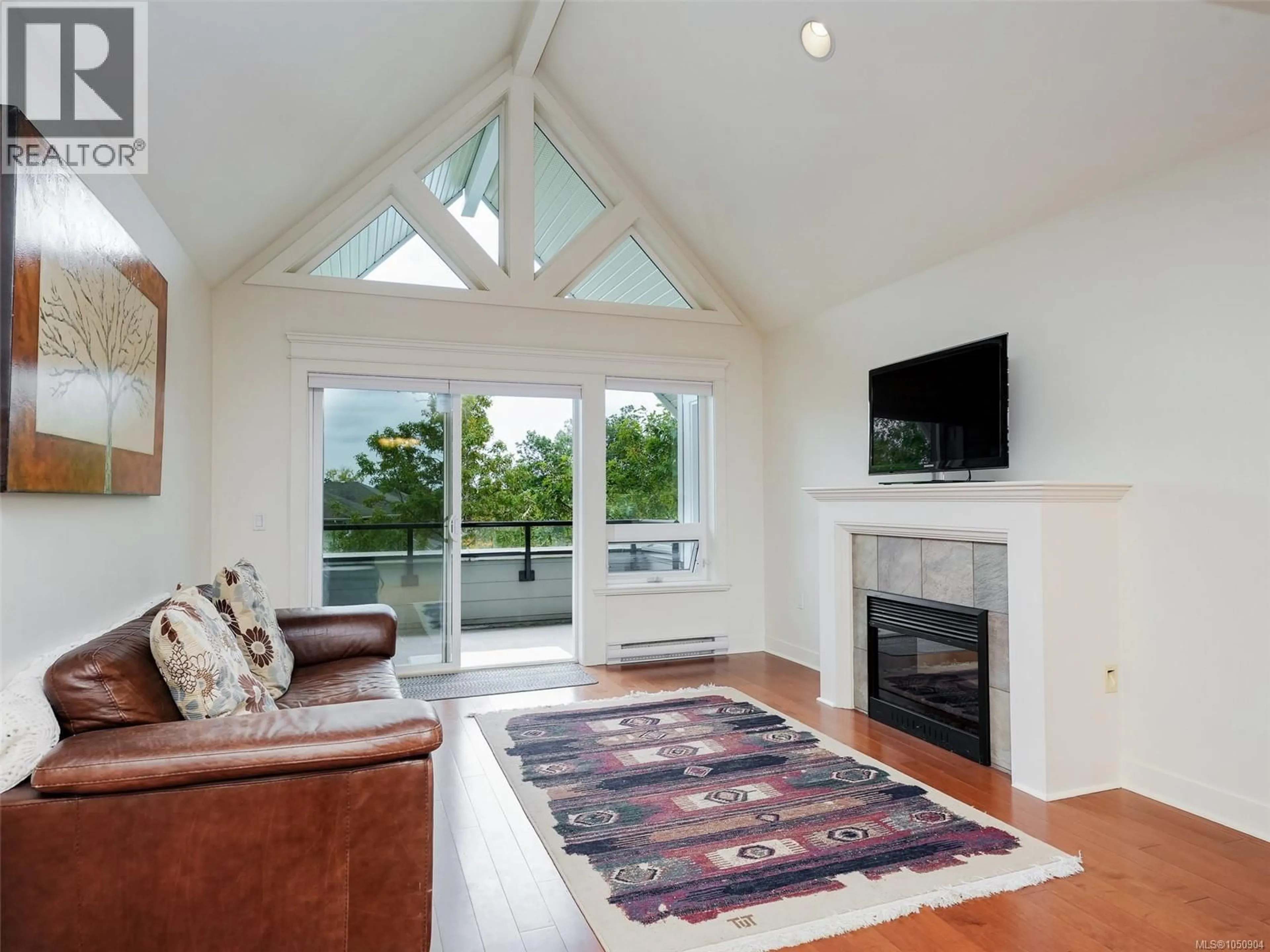 Living room with furniture, unknown for 308 - 537 HEATHERDALE LANE, Saanich British Columbia V8Z0A4