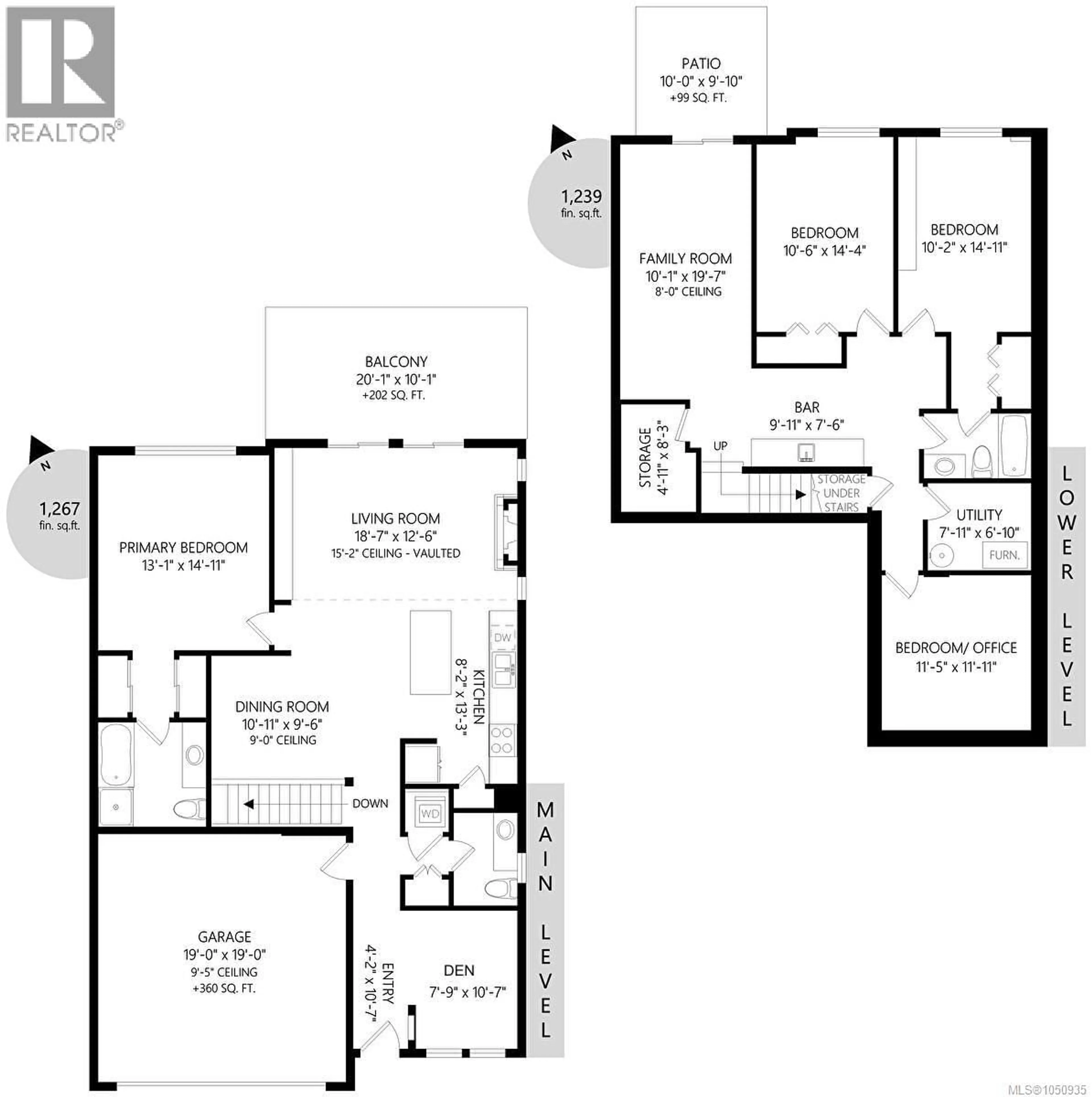 Floor plan for 1 - 551 BEZANTON WAY, Colwood British Columbia V9C0C5