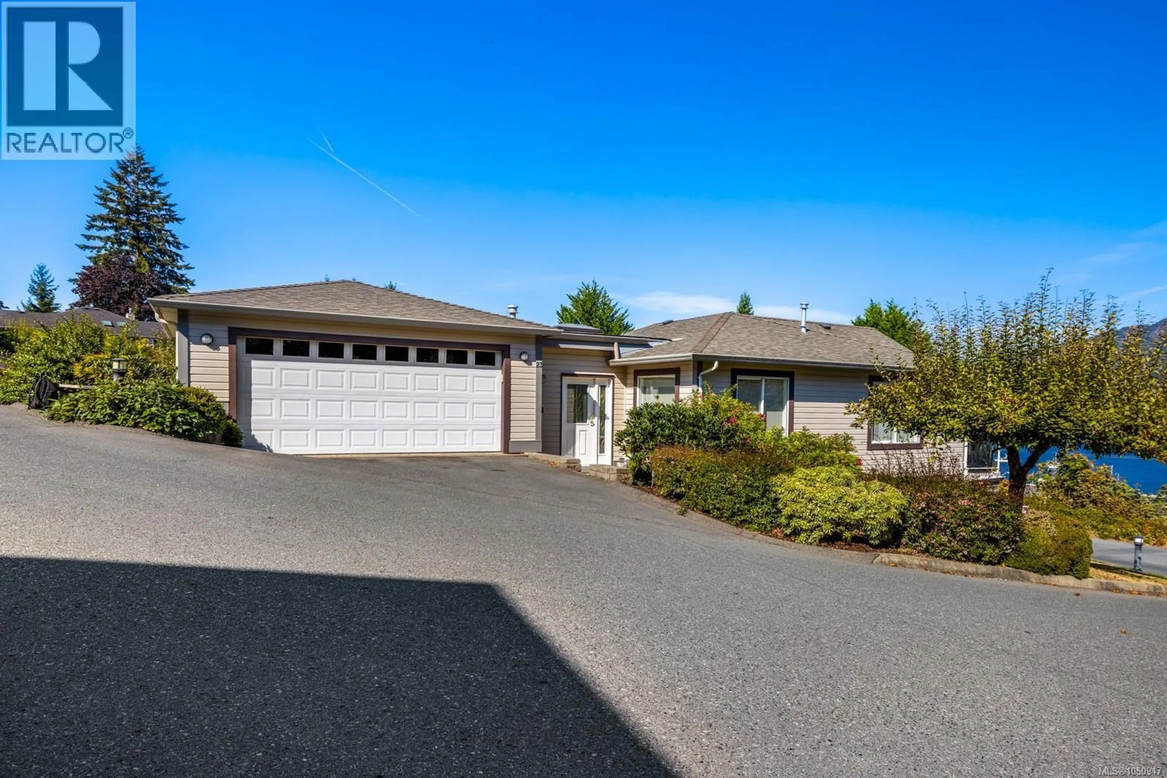 Home with vinyl exterior material, street for 23 - 1700 PRITCHARD ROAD, Cowichan Bay British Columbia V0R1N0