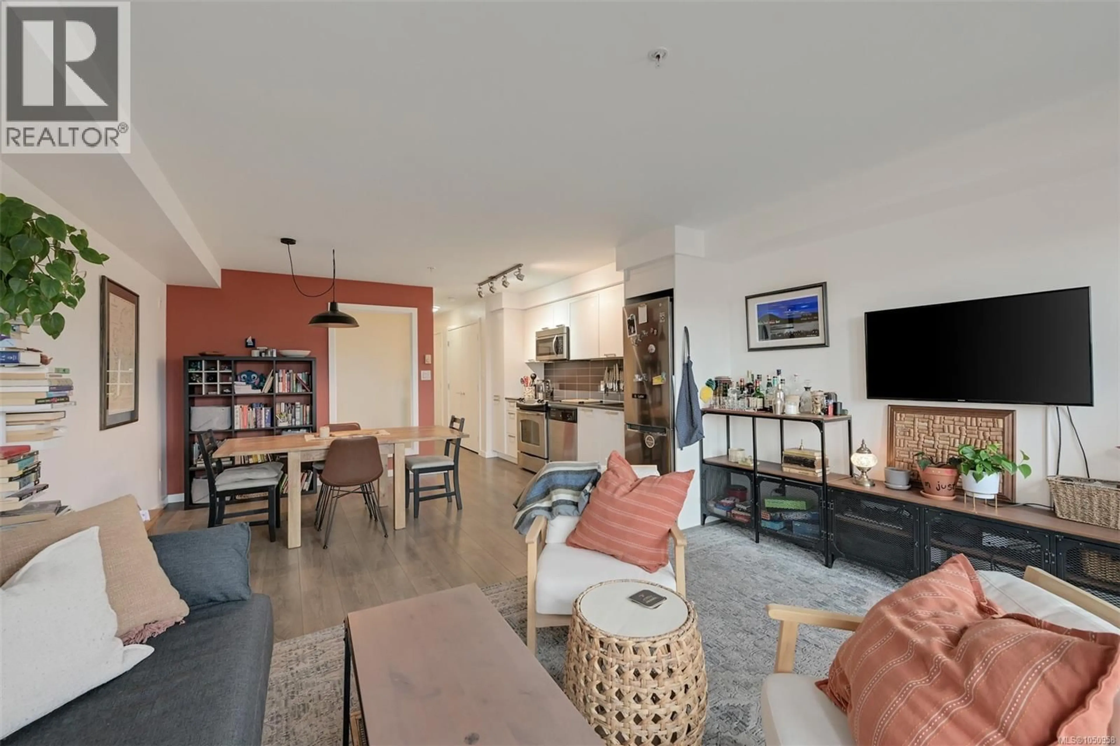 Living room with furniture, unknown for 416 - 528 PANDORA AVENUE, Victoria British Columbia V8W0C6