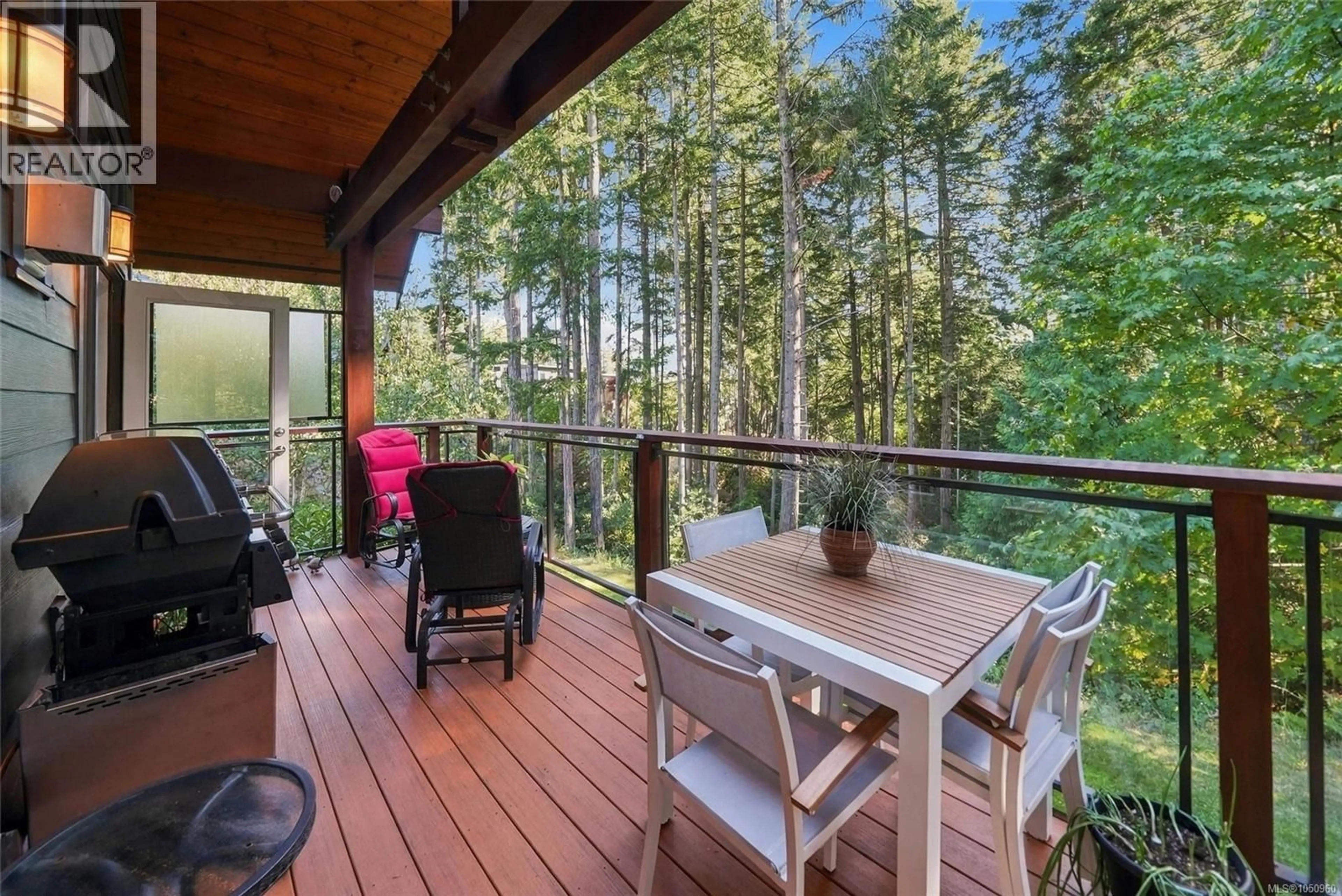 Patio, forest/trees view for 100 APEX RIDGE PLACE, Nanaimo British Columbia V9T0G8