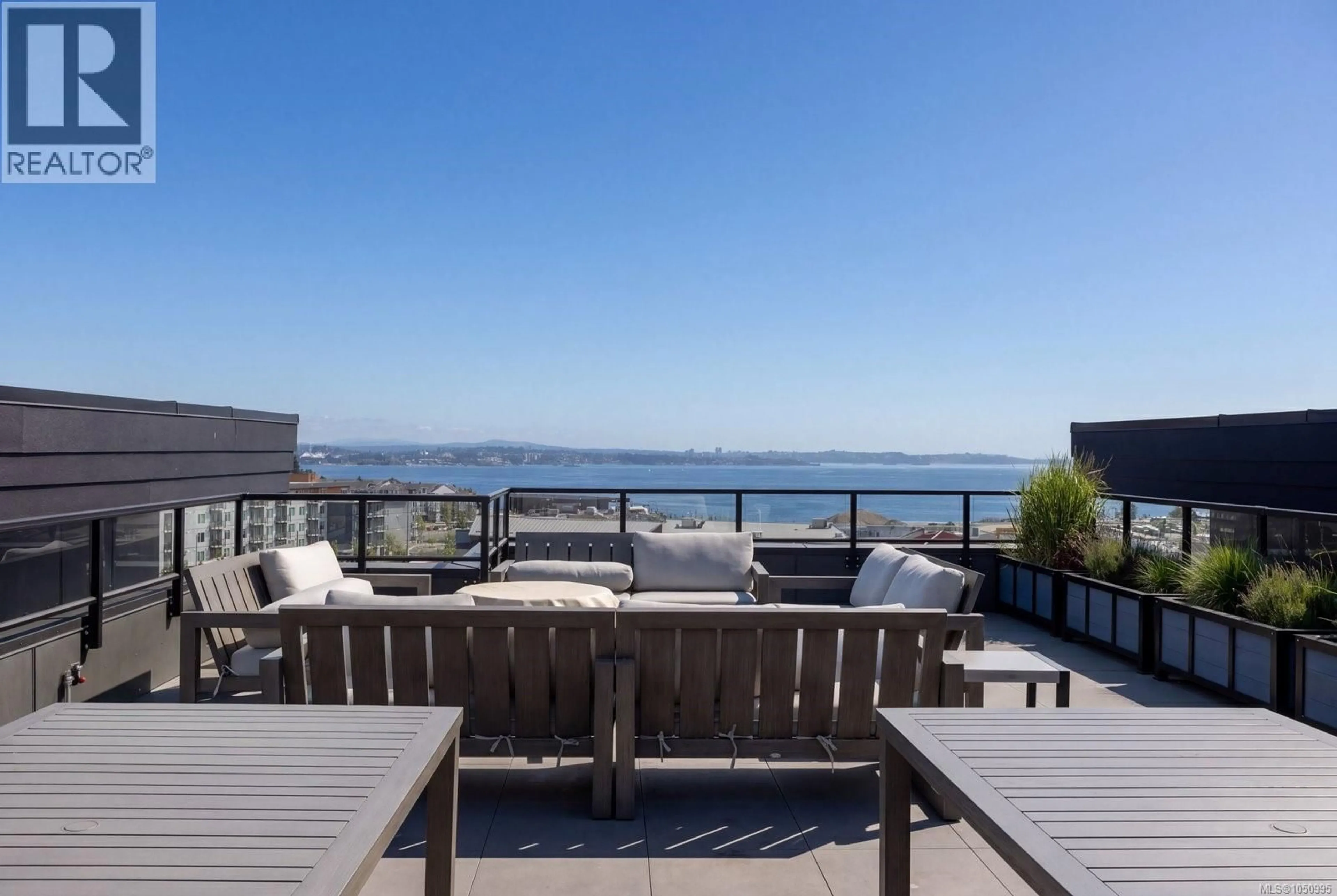 Patio, water/lake/river/ocean view for 301 - 3564B RYDER HESJEDAL WAY, Colwood British Columbia V9C0V3
