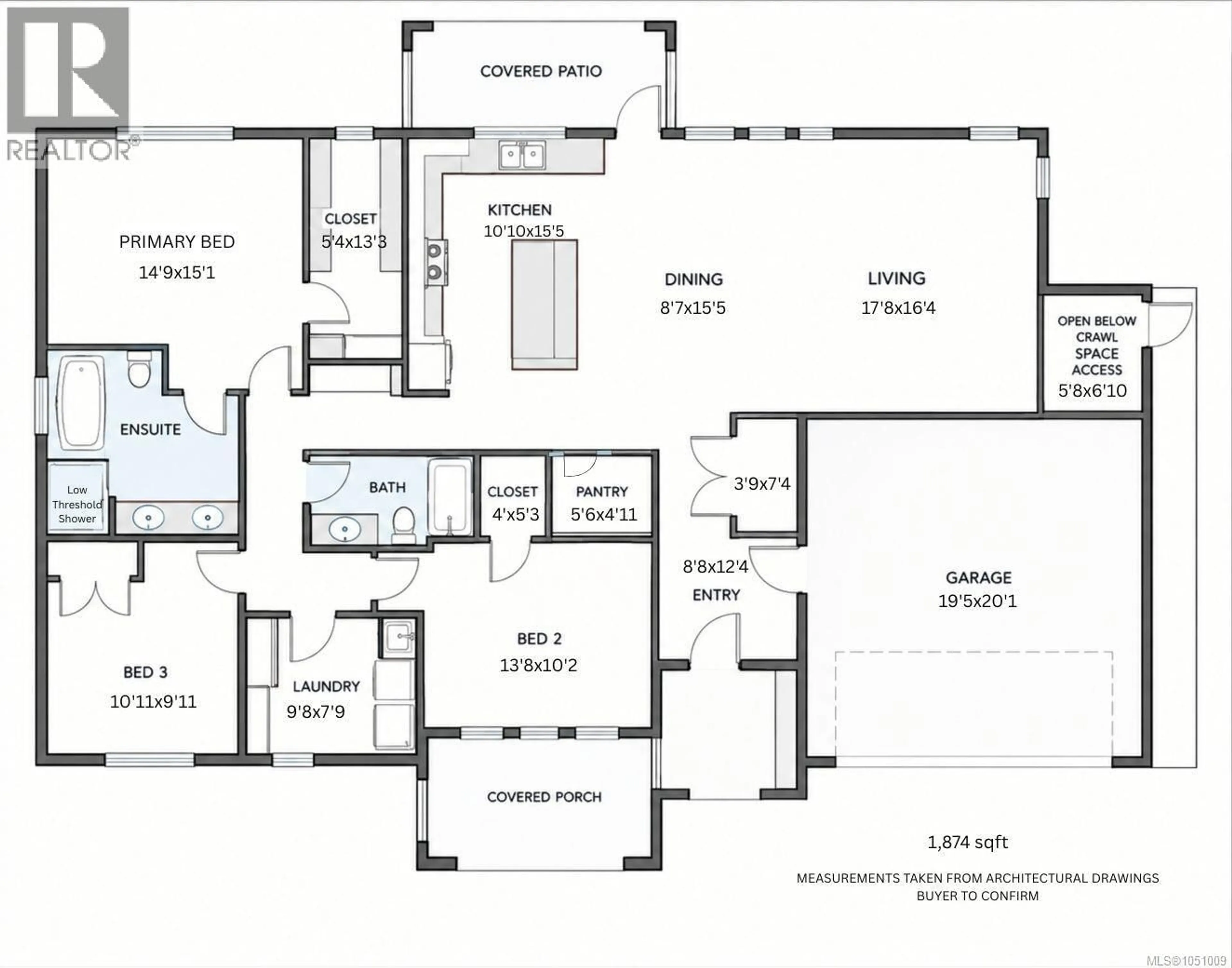 Floor plan for 455 WINTER DRIVE, Lake Cowichan British Columbia V0R2G1