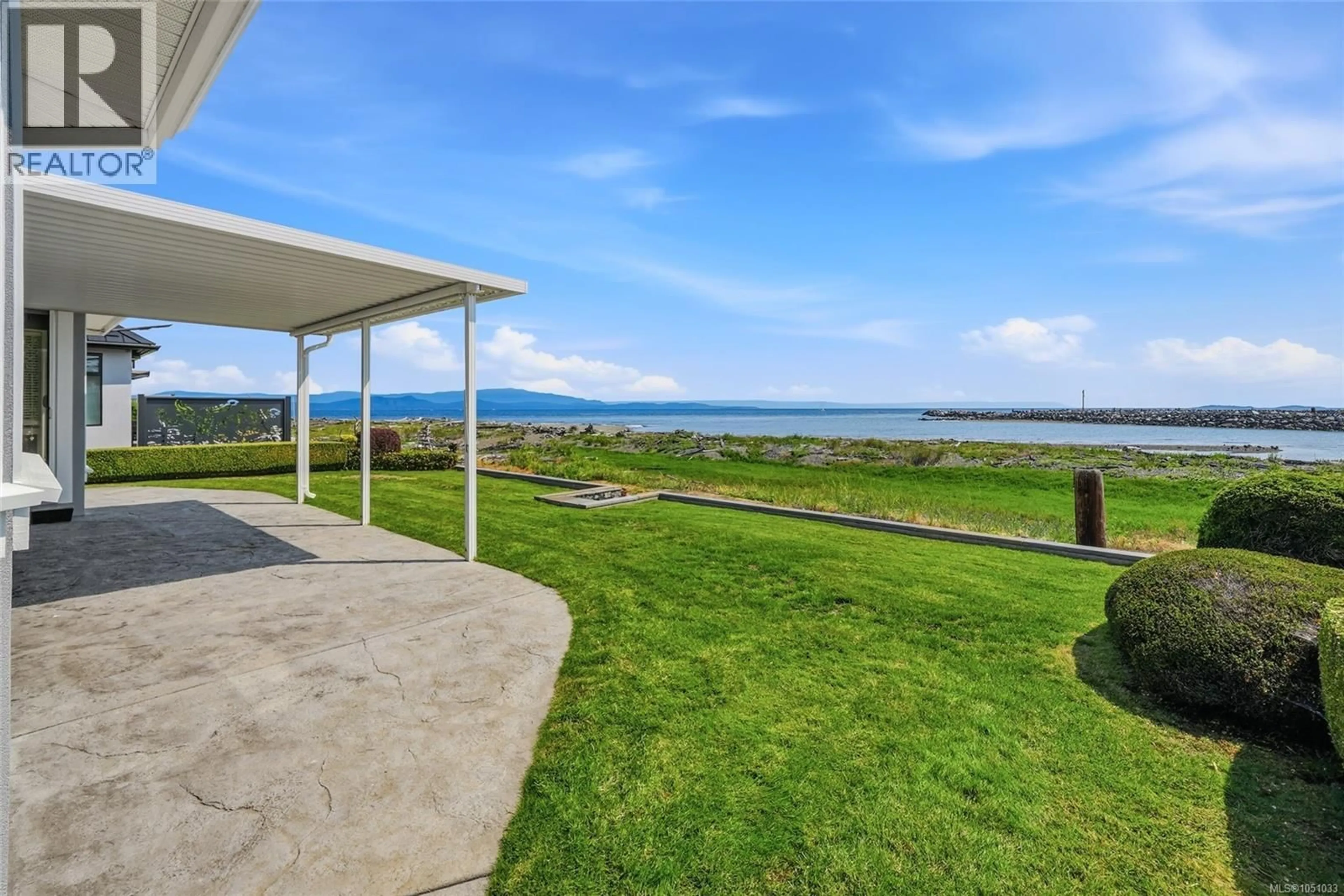 Patio, water/lake/river/ocean view for 1765 ADMIRAL TRYON BOULEVARD, French Creek British Columbia V9P2V2