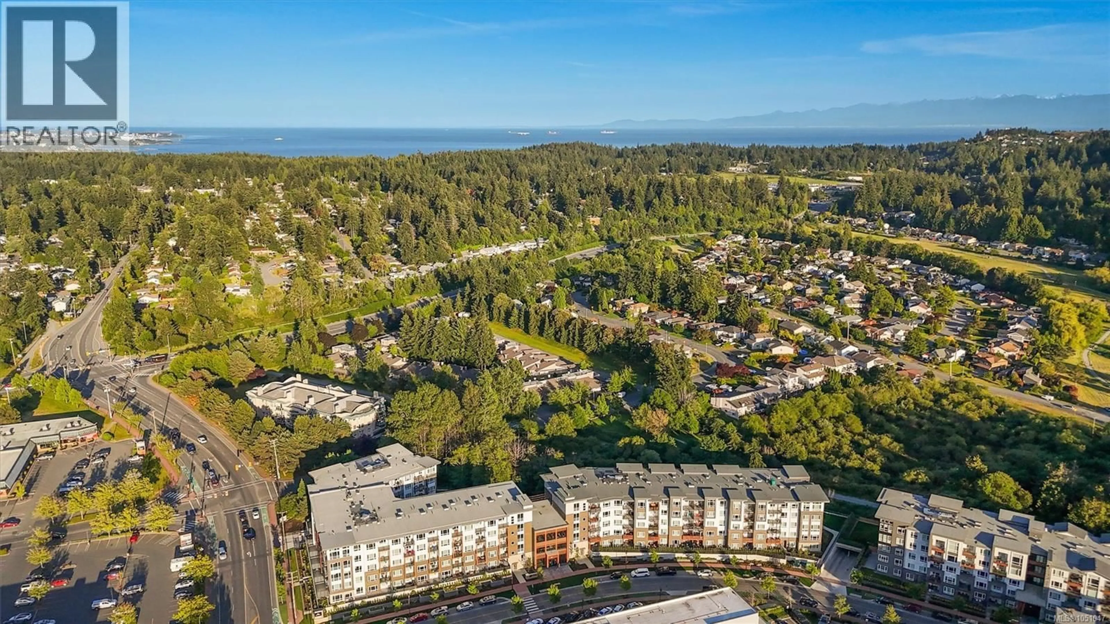A pic from outside/outdoor area/front of a property/back of a property/a pic from drone, unknown for 431 - 920 REUNION AVENUE, Langford British Columbia V9B0W8