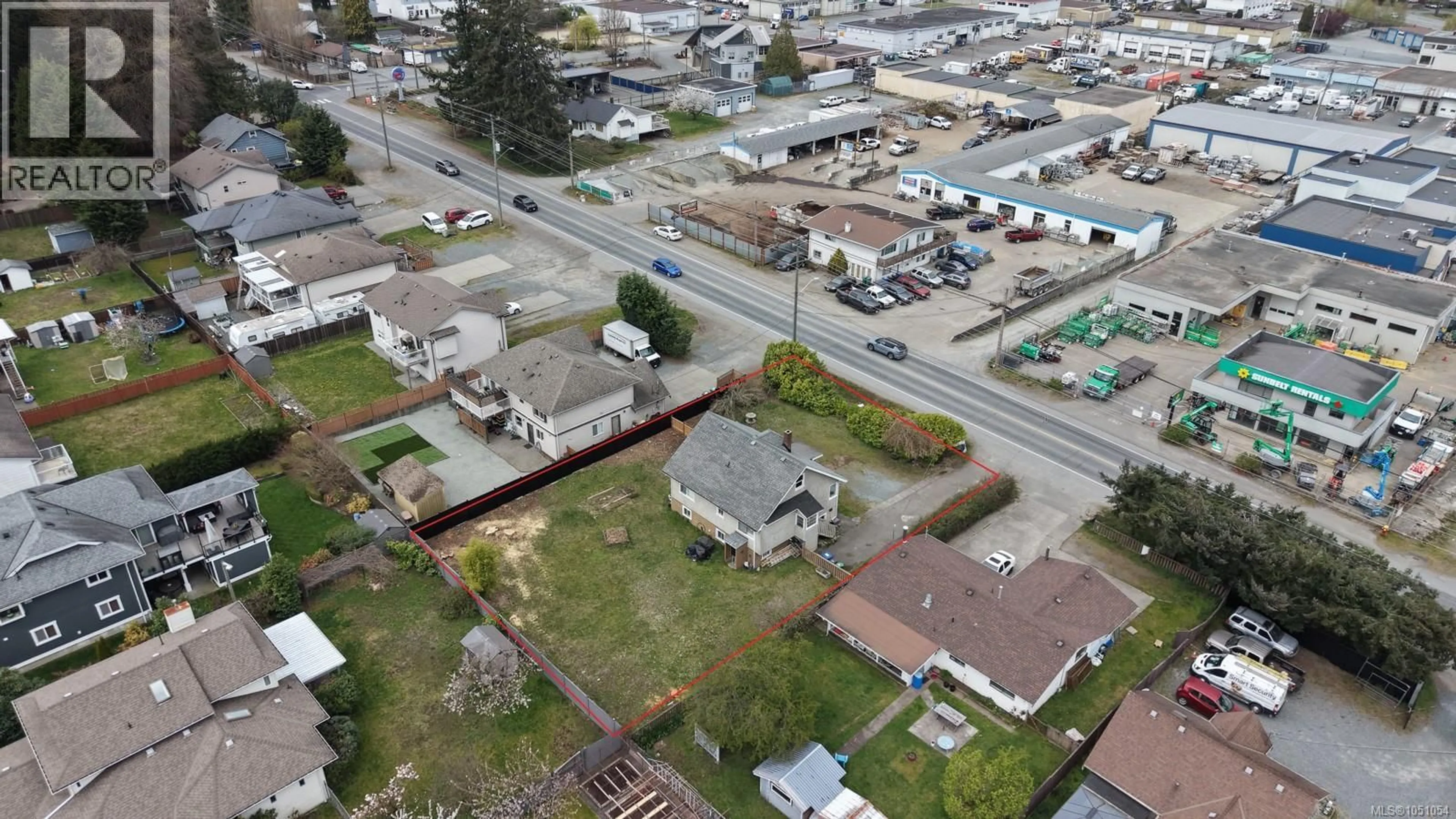 A pic from outside/outdoor area/front of a property/back of a property/a pic from drone, street for 1713 NORTHFIELD ROAD, Nanaimo British Columbia V9S3B1