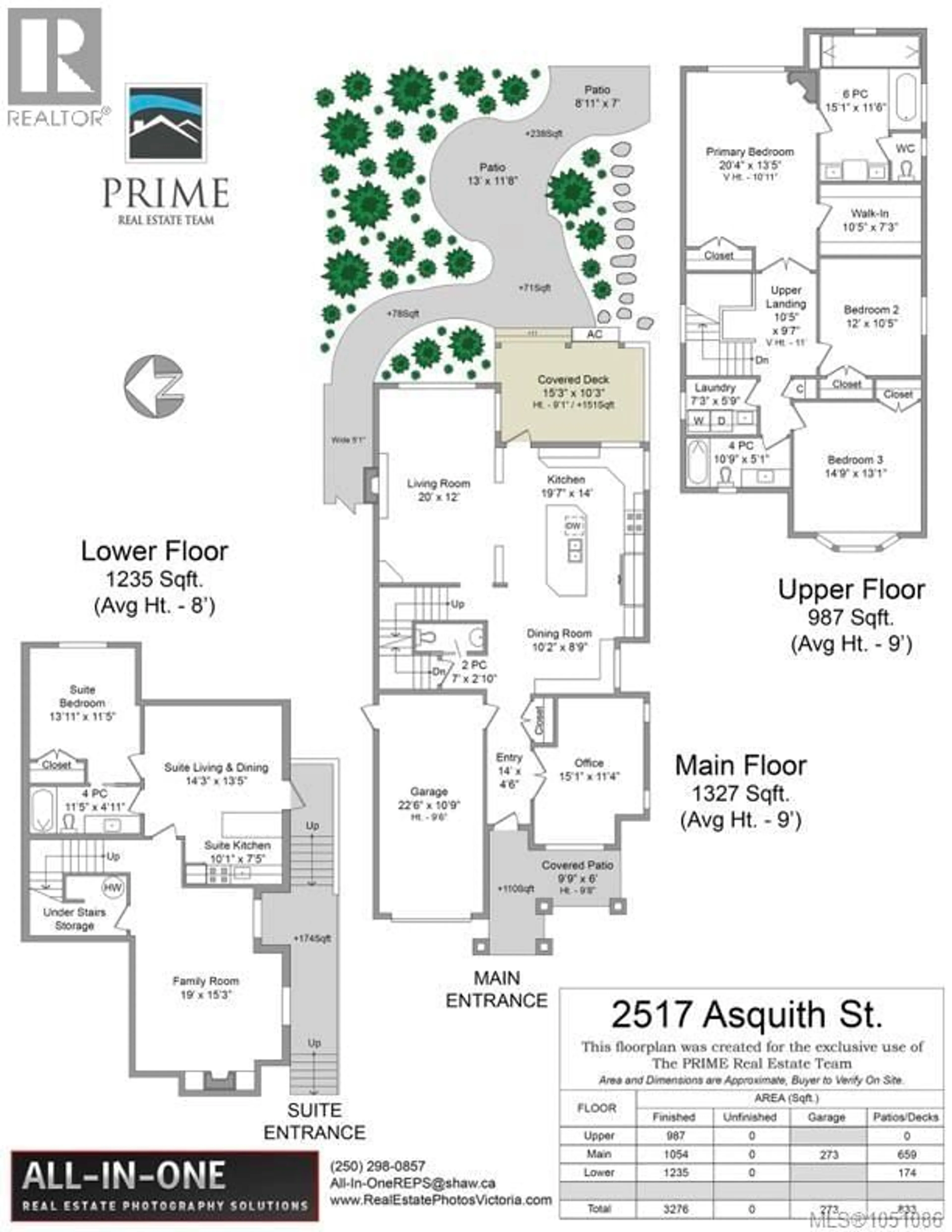 Floor plan for 2517 ASQUITH STREET, Victoria British Columbia V8R3Y2