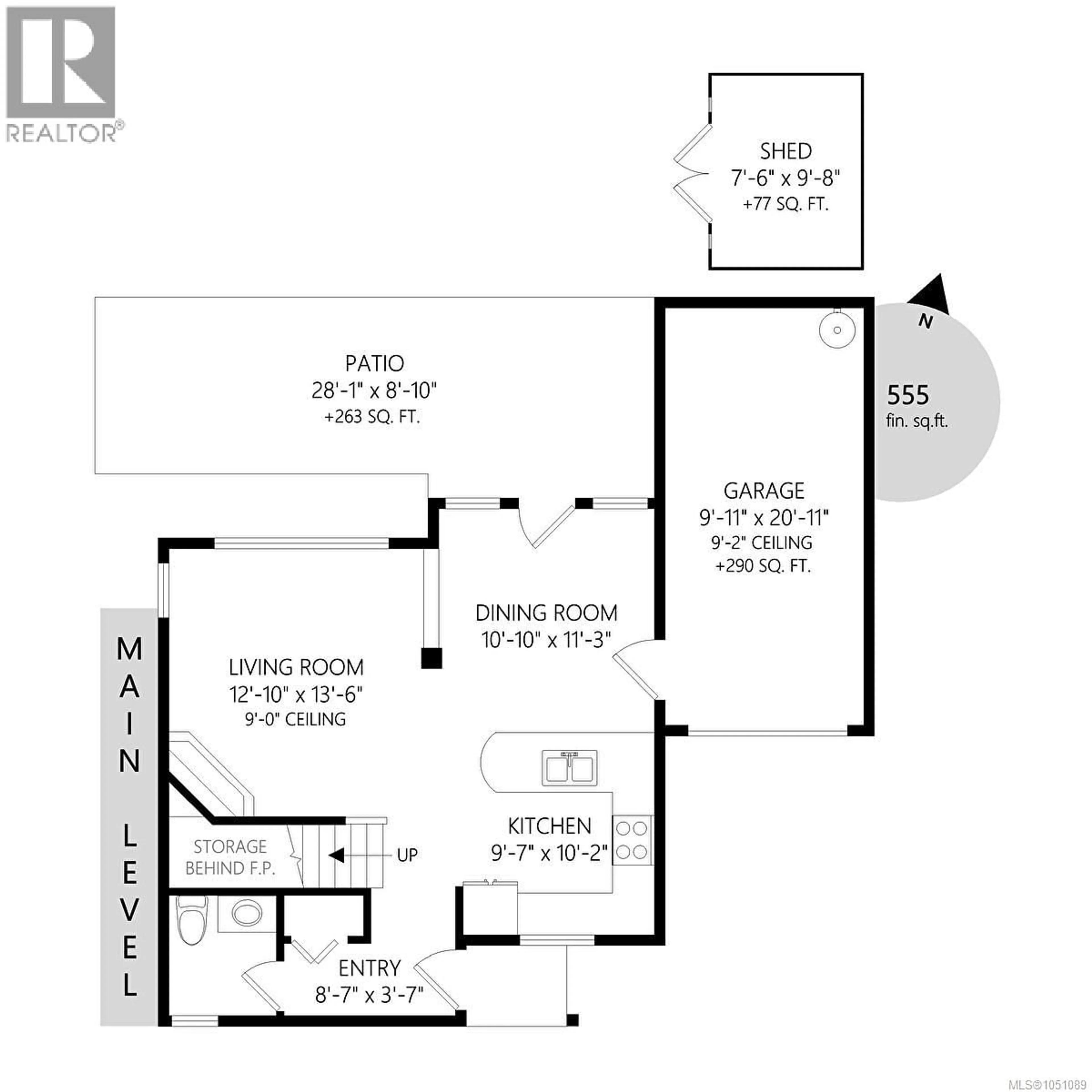Floor plan for 119 - 937 SKOGSTAD WAY, Langford British Columbia V9B6W1