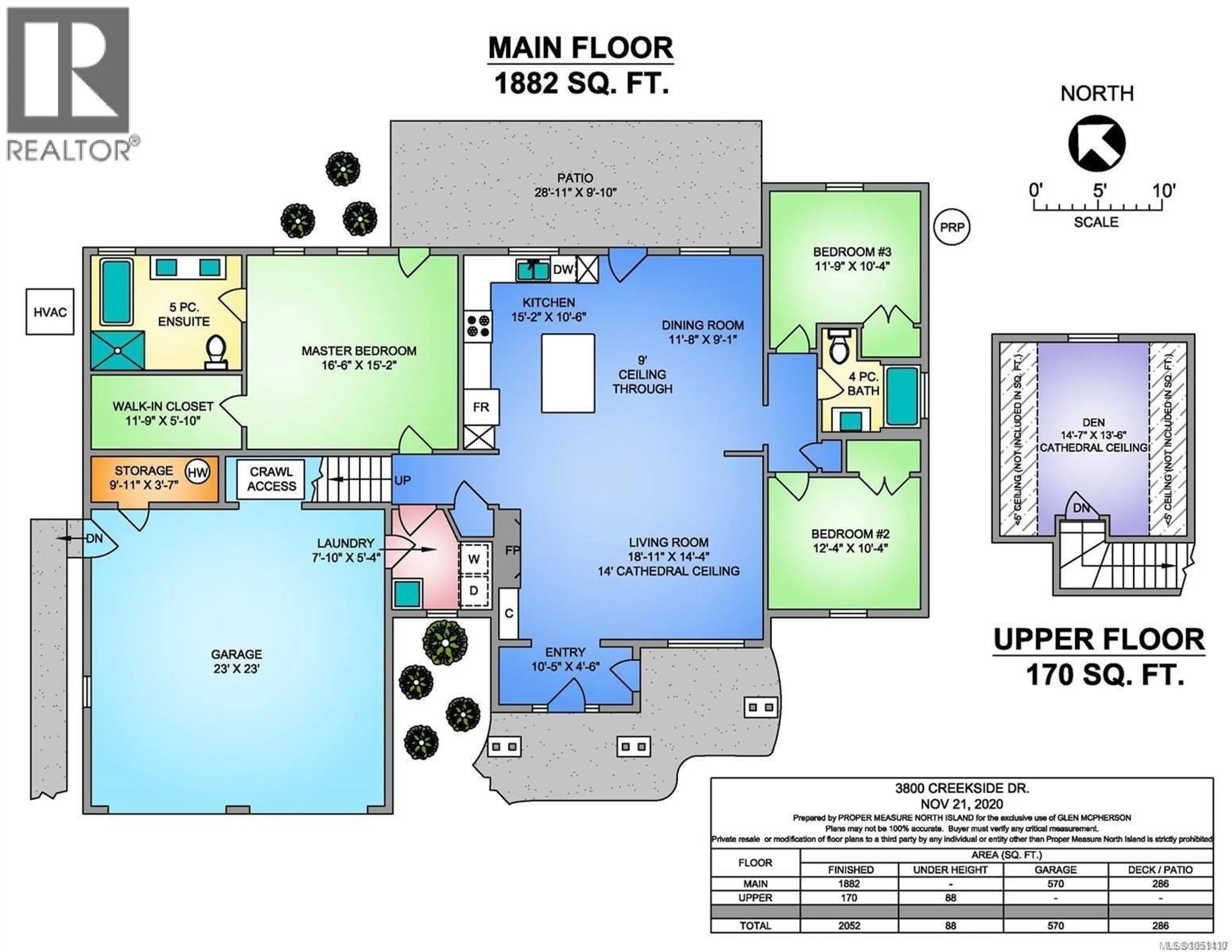 Floor plan for 3800 CREEKSIDE DRIVE, Bowser British Columbia V0R1G0