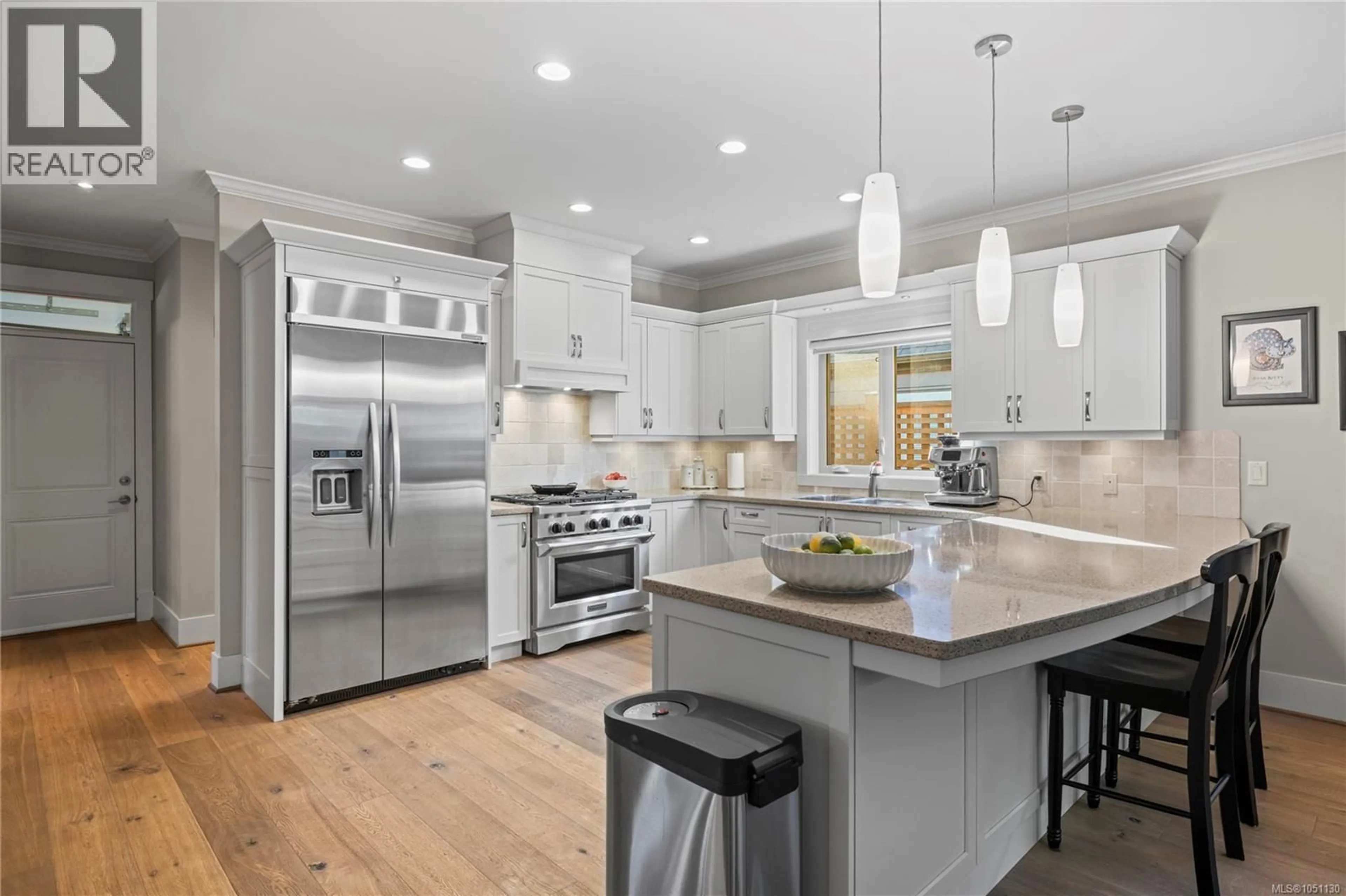 Open concept kitchen, ceramic/tile floor for 3370 BRADNER CIRCLE, Nanoose Bay British Columbia V9P9M5