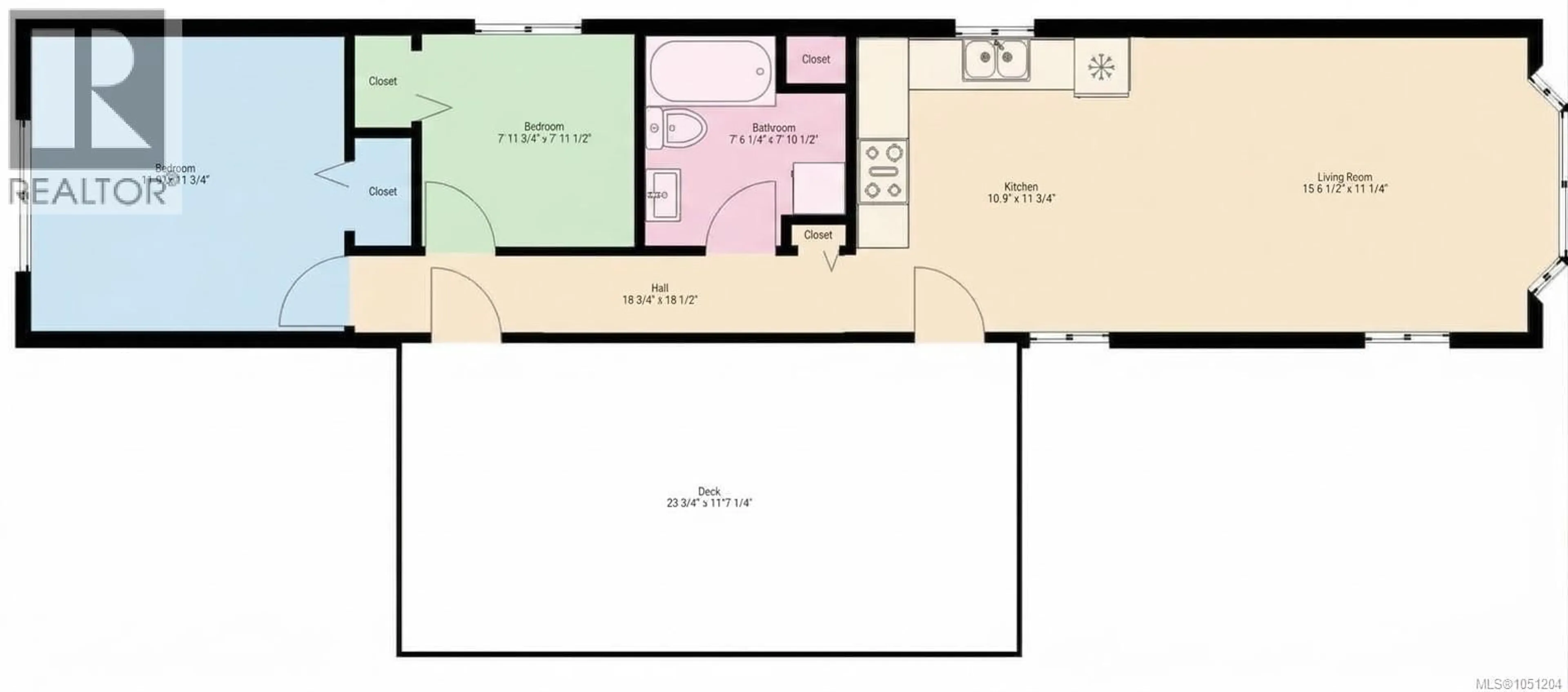 Floor plan for 11 - 1630 CROATION ROAD, Campbell River British Columbia V9W3T5