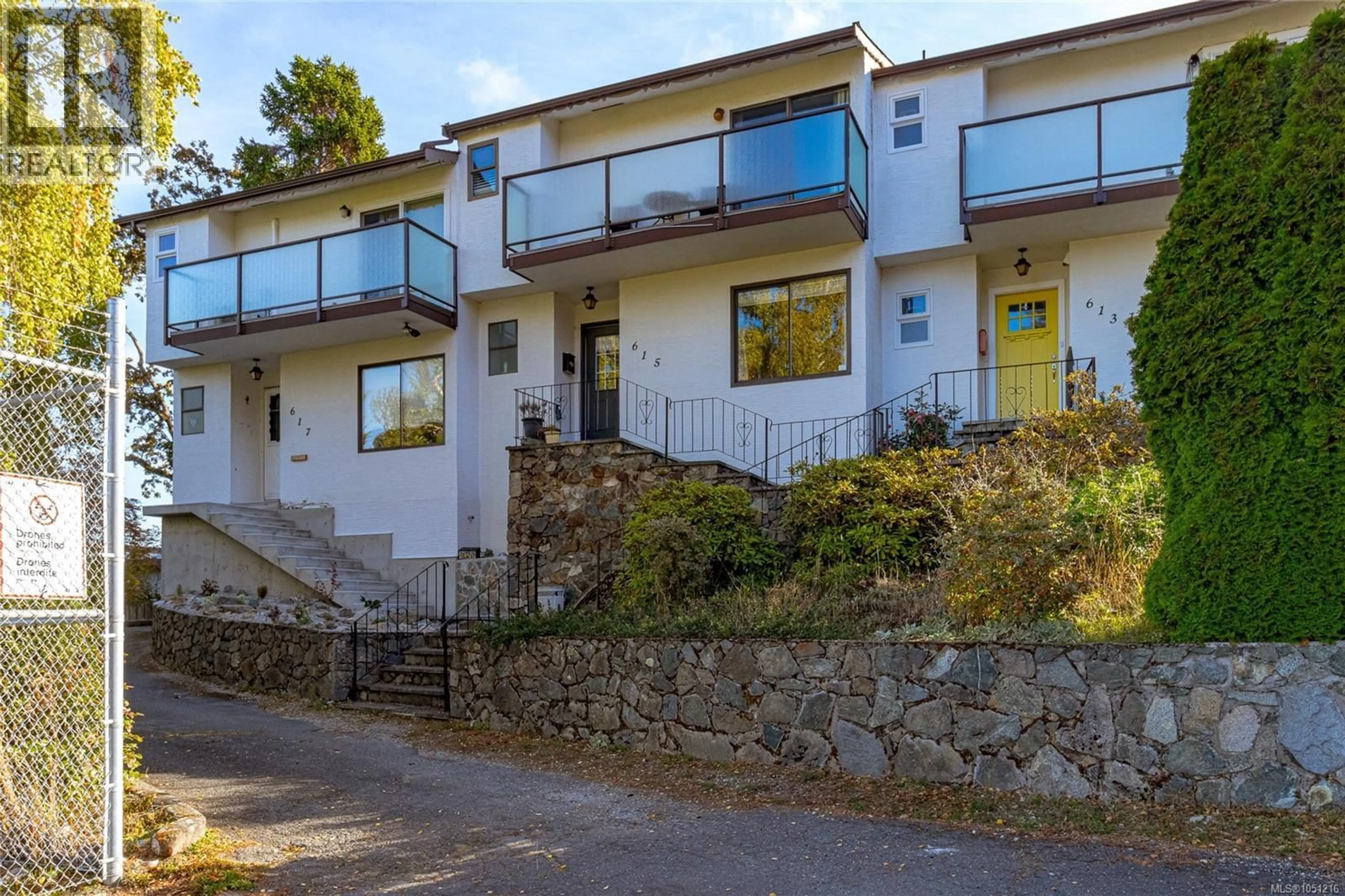 A pic from outside/outdoor area/front of a property/back of a property/a pic from drone, street for 615 STURDEE STREET, Esquimalt British Columbia V9A6R5