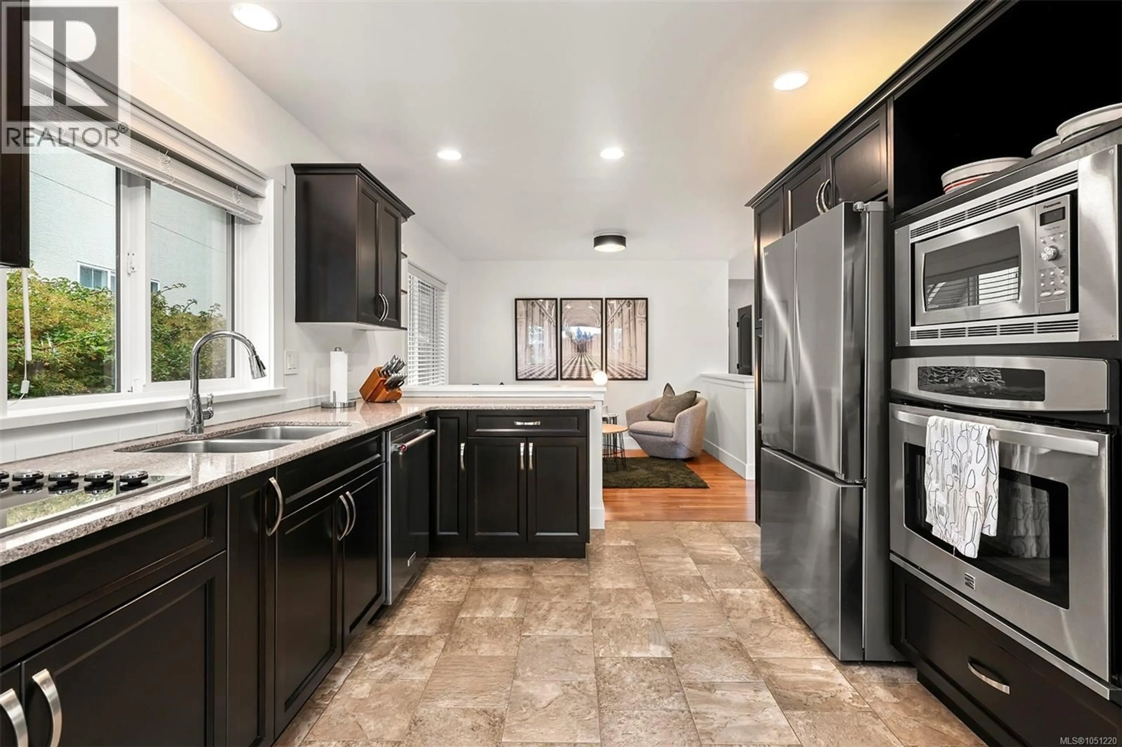 Open concept kitchen, ceramic/tile floor for 2859 ROYAL VISTA WAY, Courtenay British Columbia V9N8R6
