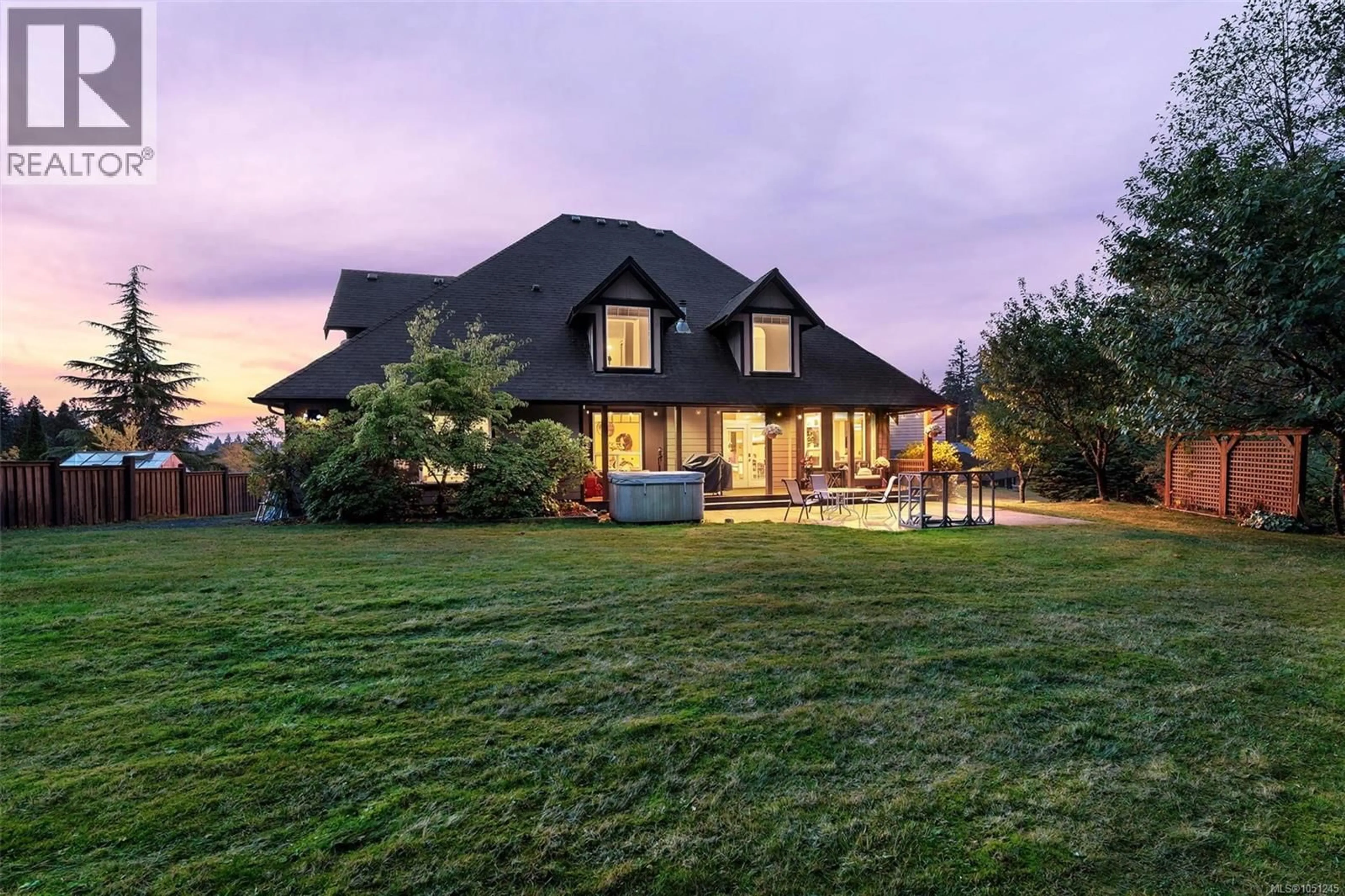 A pic from outside/outdoor area/front of a property/back of a property/a pic from drone, mountain view for 2944 ROOZENDAAL ROAD, Shawnigan Lake British Columbia V0R2W1