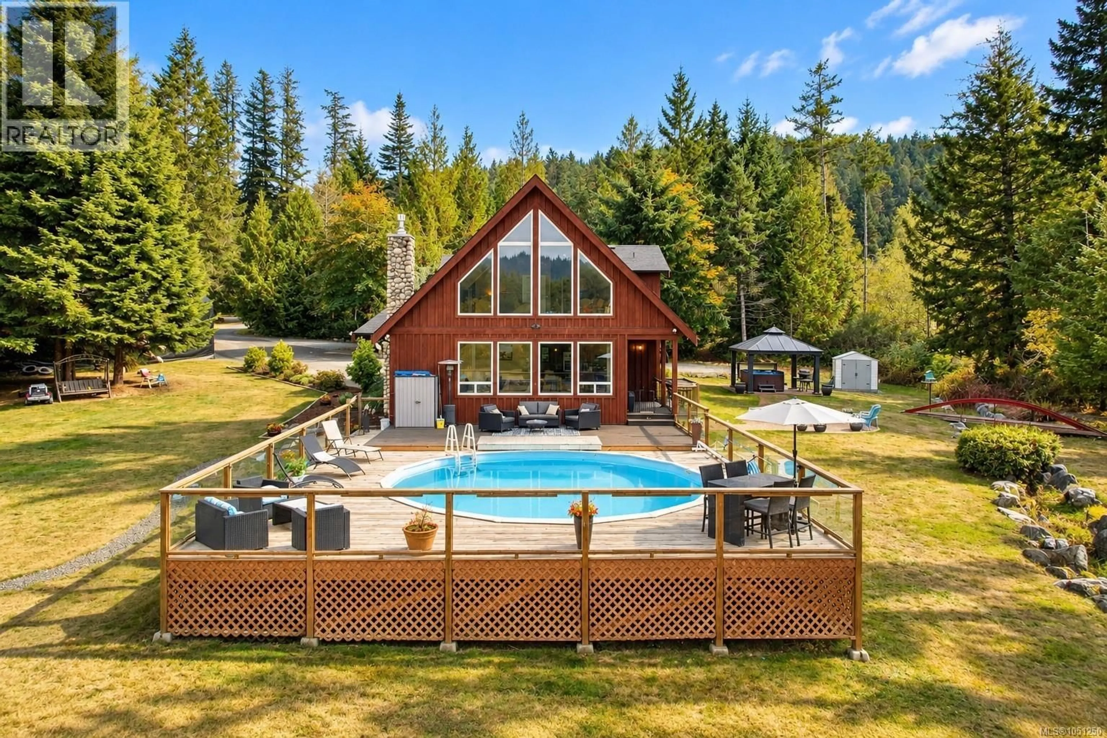 A pic from outside/outdoor area/front of a property/back of a property/a pic from drone, water/lake/river/ocean view for 2815 OTTER POINT ROAD, Sooke British Columbia V9Z0J4