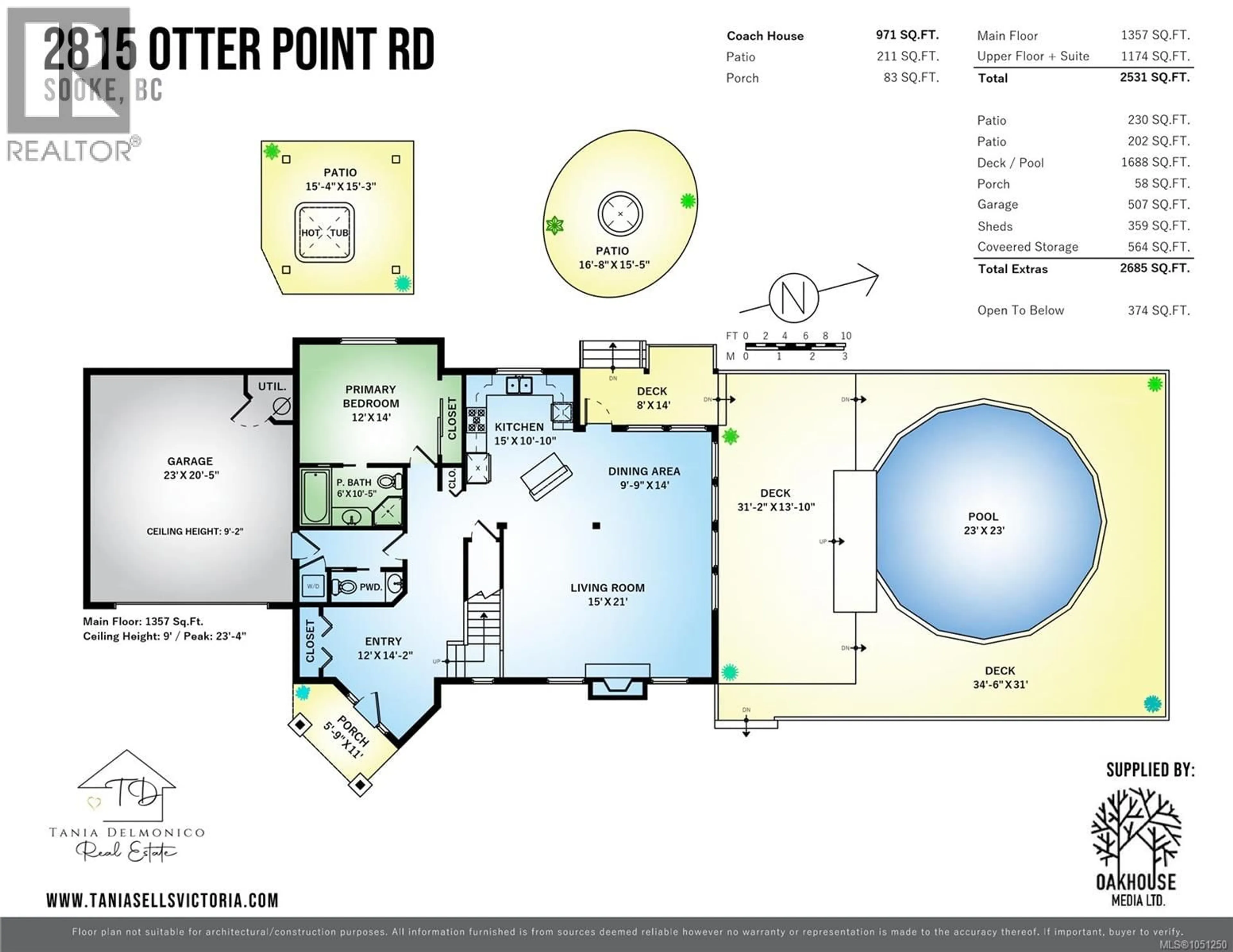 Floor plan for 2815 OTTER POINT ROAD, Sooke British Columbia V9Z0J4