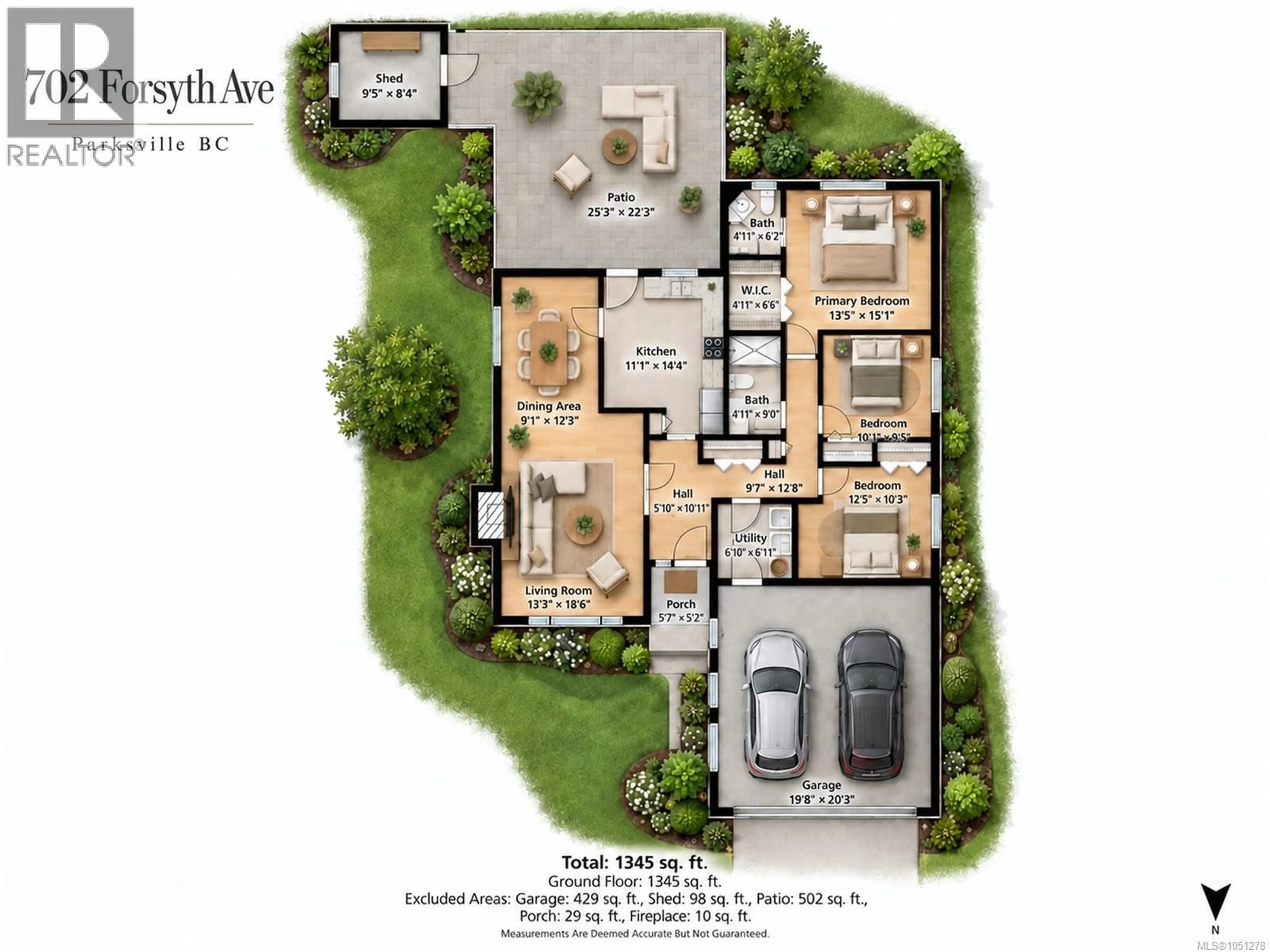 Floor plan for 702 FORSYTH AVENUE, Parksville British Columbia V9P1E7
