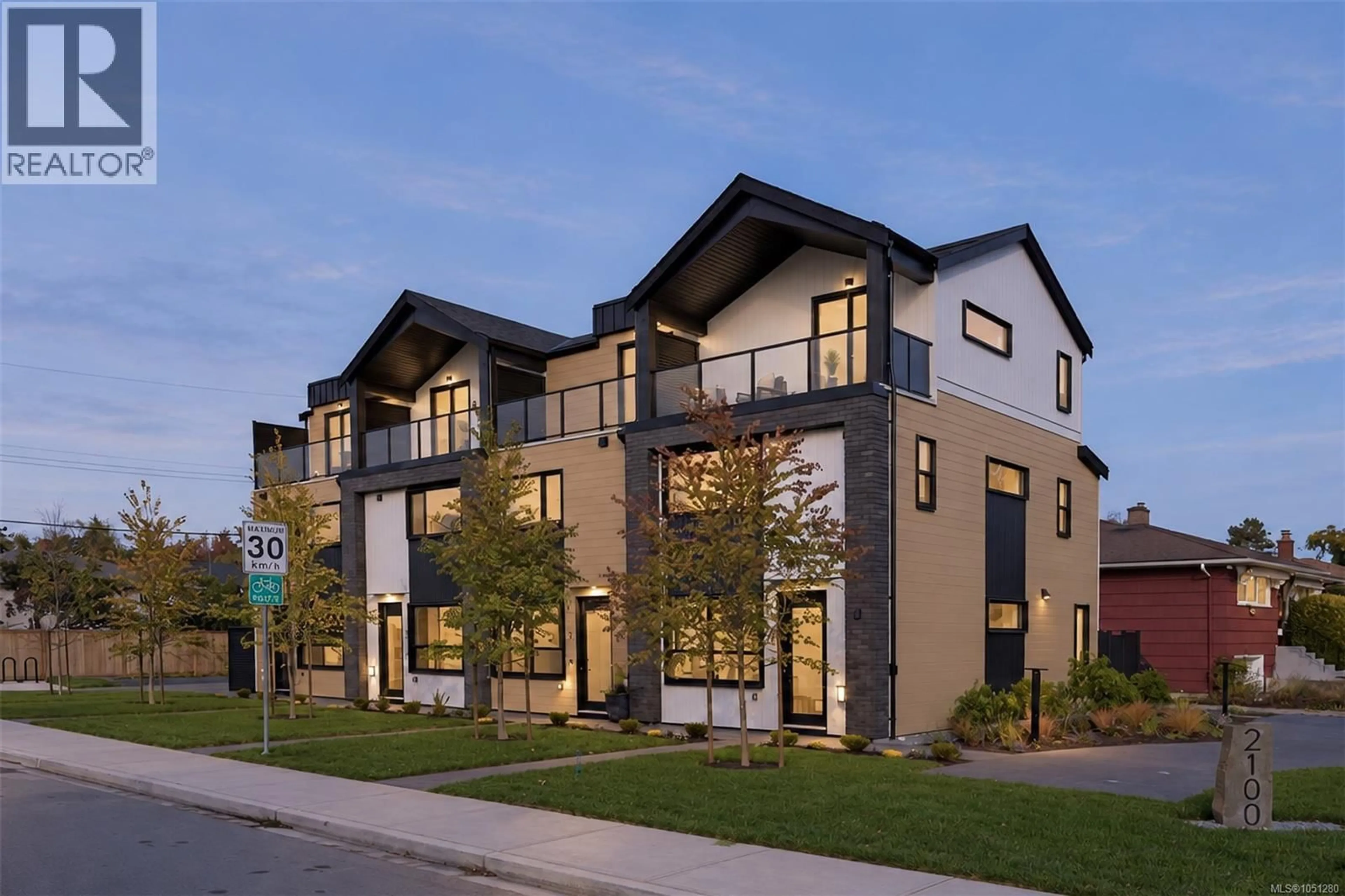 Home with brick exterior material, street for 3 - 2100 ALLENBY STREET, Oak Bay British Columbia V8R3C3