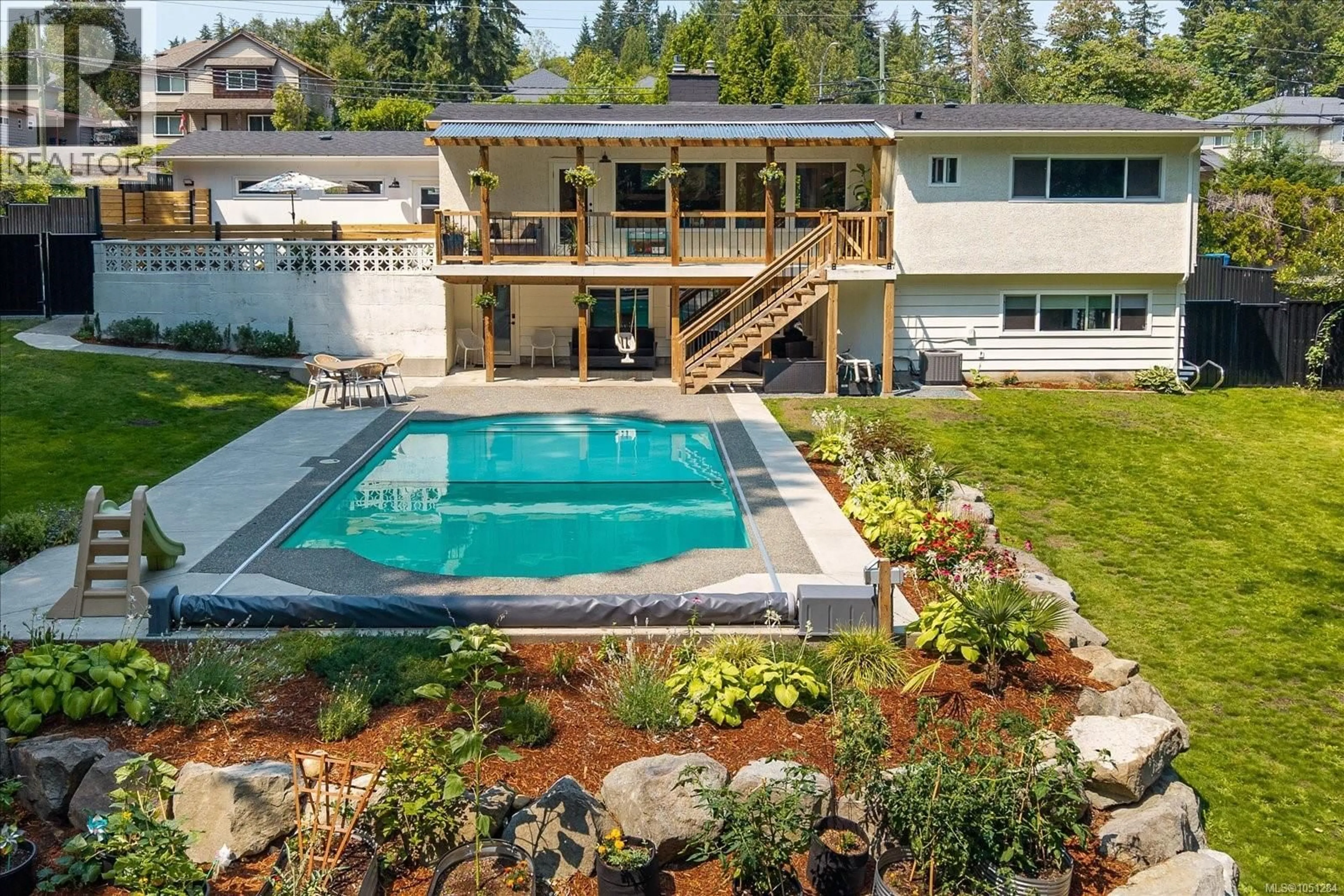 A pic from outside/outdoor area/front of a property/back of a property/a pic from drone, water/lake/river/ocean view for 1728 EXTENSION ROAD, Nanaimo British Columbia V9X1C7
