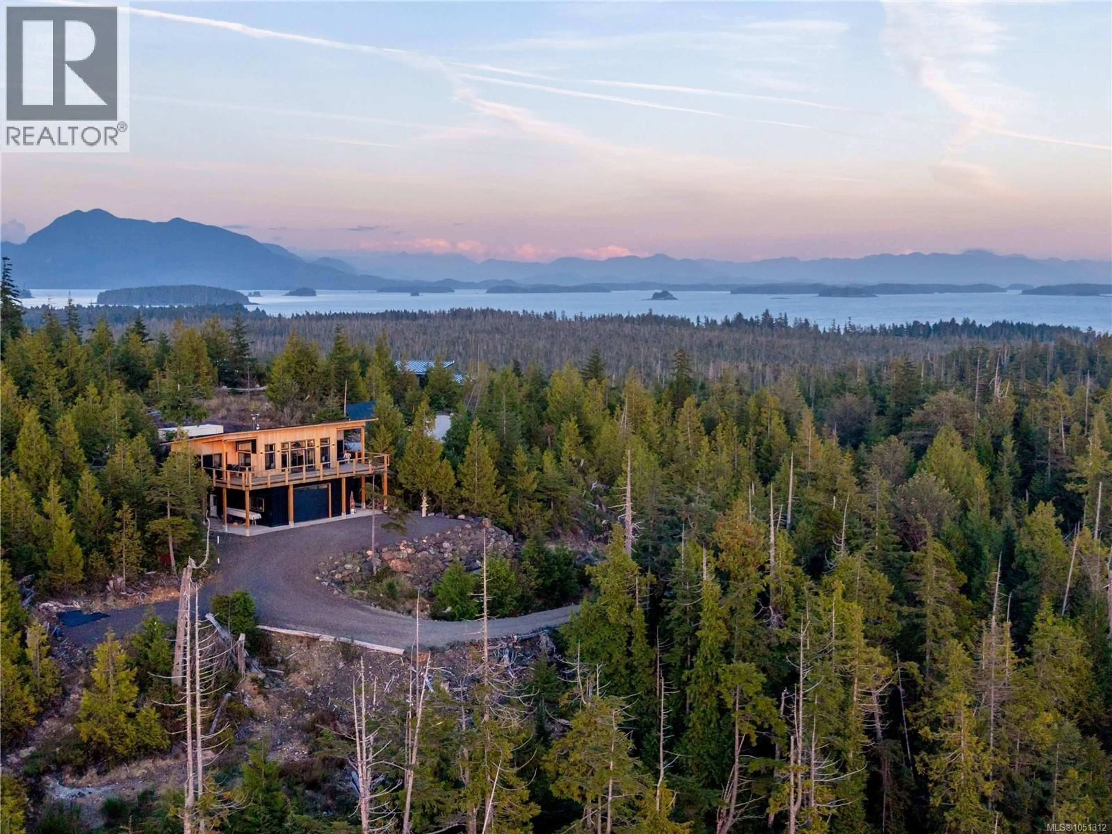A pic from outside/outdoor area/front of a property/back of a property/a pic from drone, unknown for 1071 UPLANDS CLOSE, Ucluelet British Columbia V0R3A0