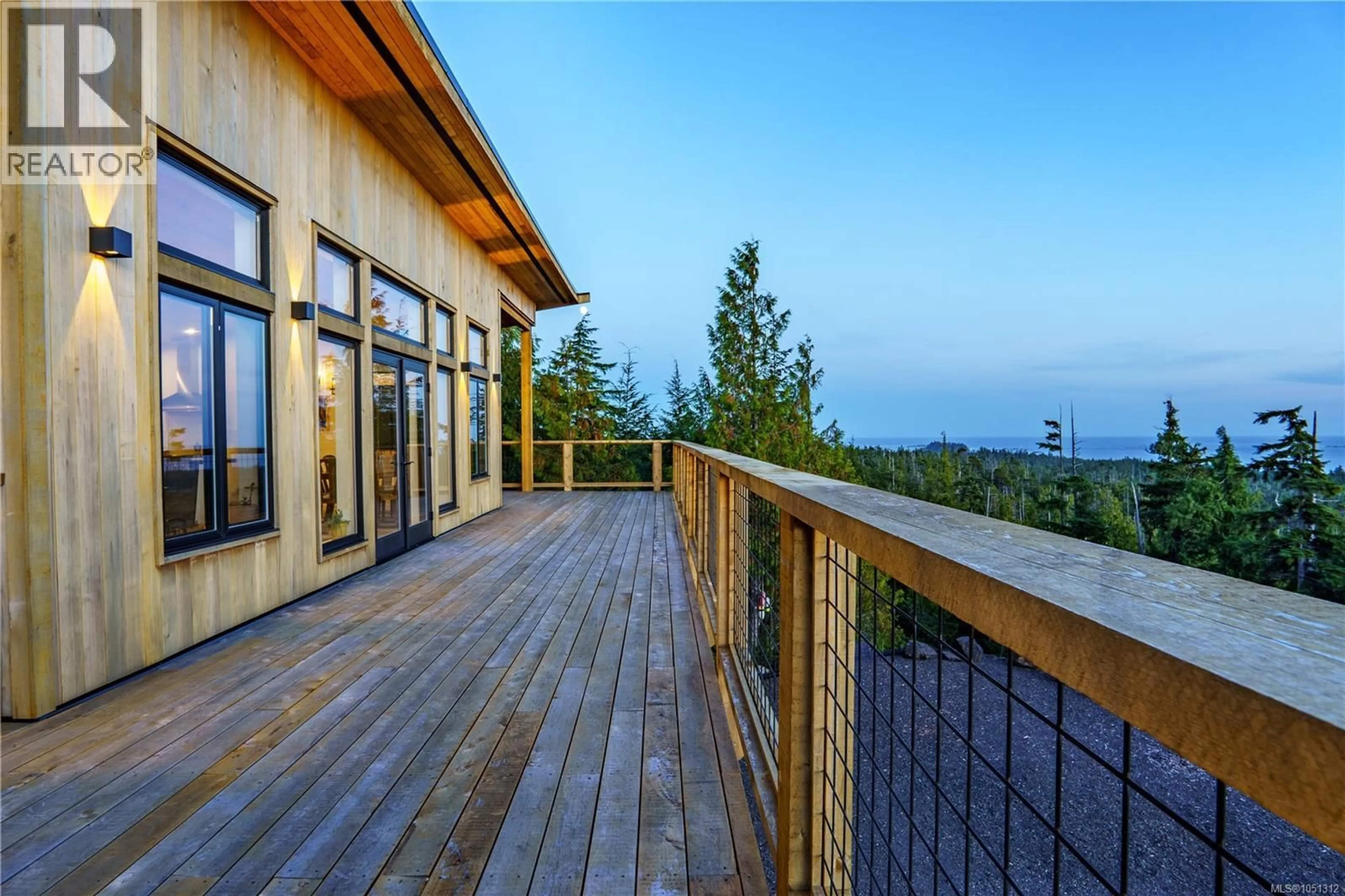 Patio, mountain view for 1071 UPLANDS CLOSE, Ucluelet British Columbia V0R3A0