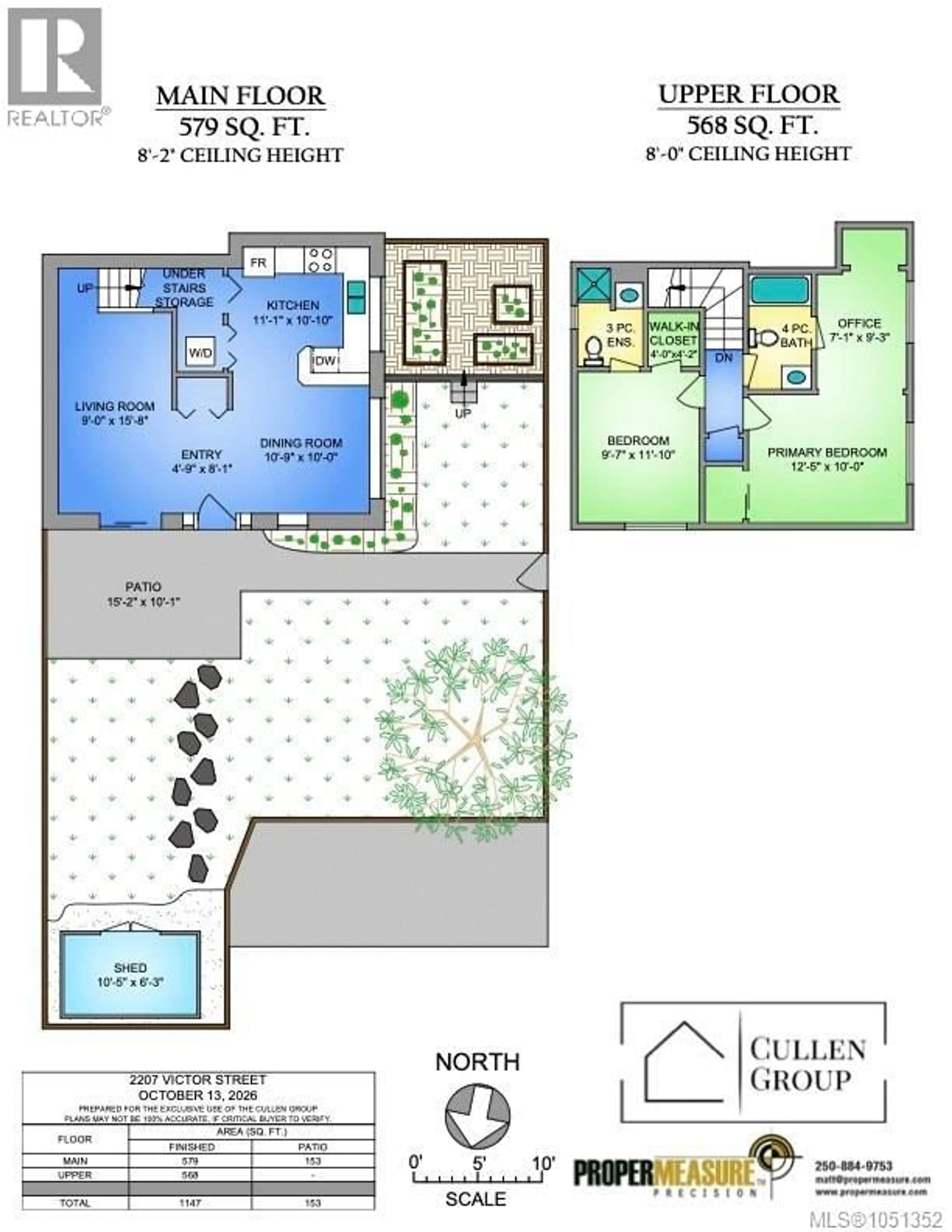 Floor plan for 2207 VICTOR STREET, Victoria British Columbia V8R4C6