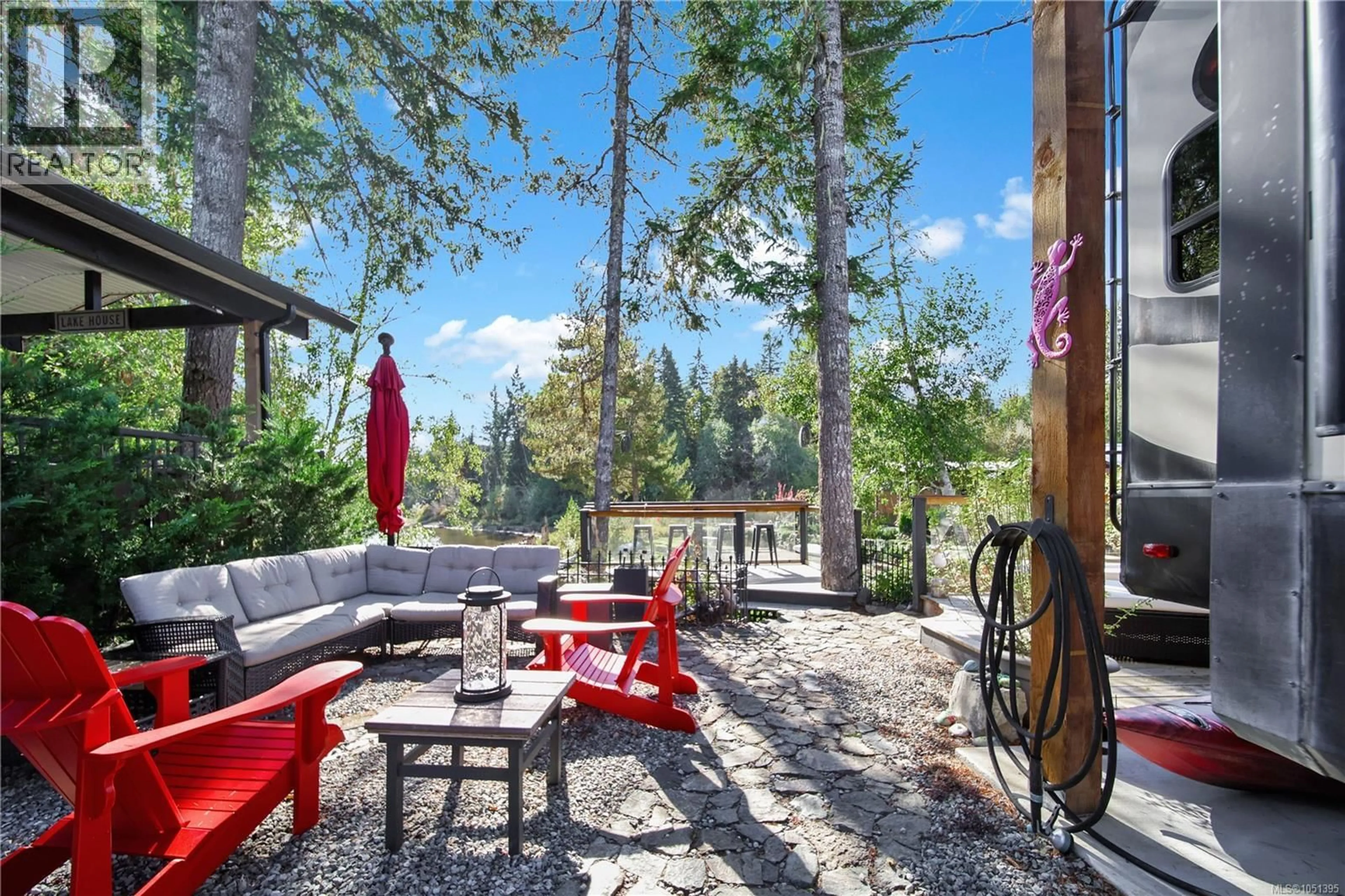 Patio, forest/trees view for 25 - 10750 CENTRAL LAKE ROAD, Port Alberni British Columbia V9Y8Z2