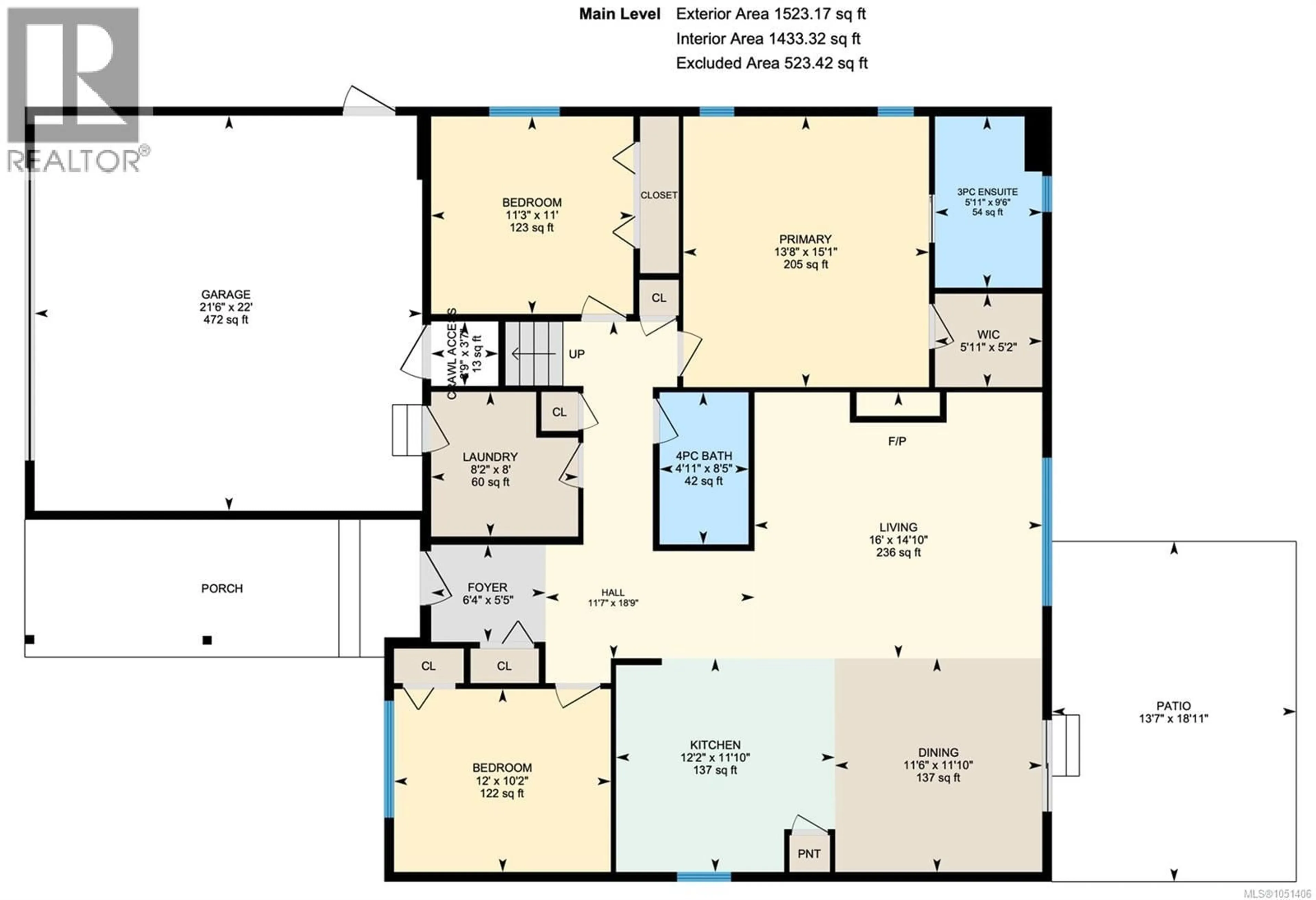 Floor plan for 782 SALAL STREET, Campbell River British Columbia V9H0E7