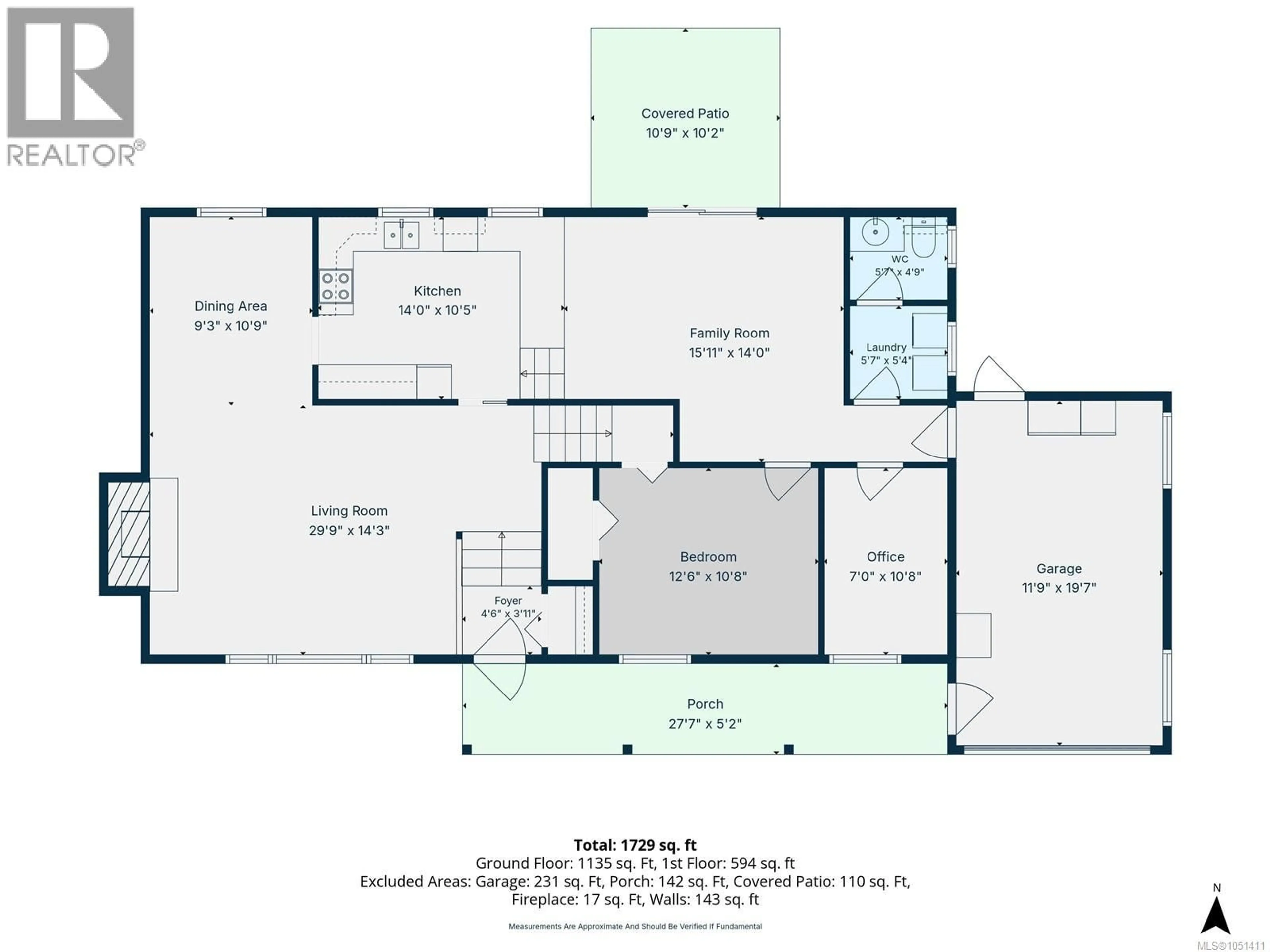 Floor plan for 1591 SHARON PLACE, French Creek British Columbia V9P8G5