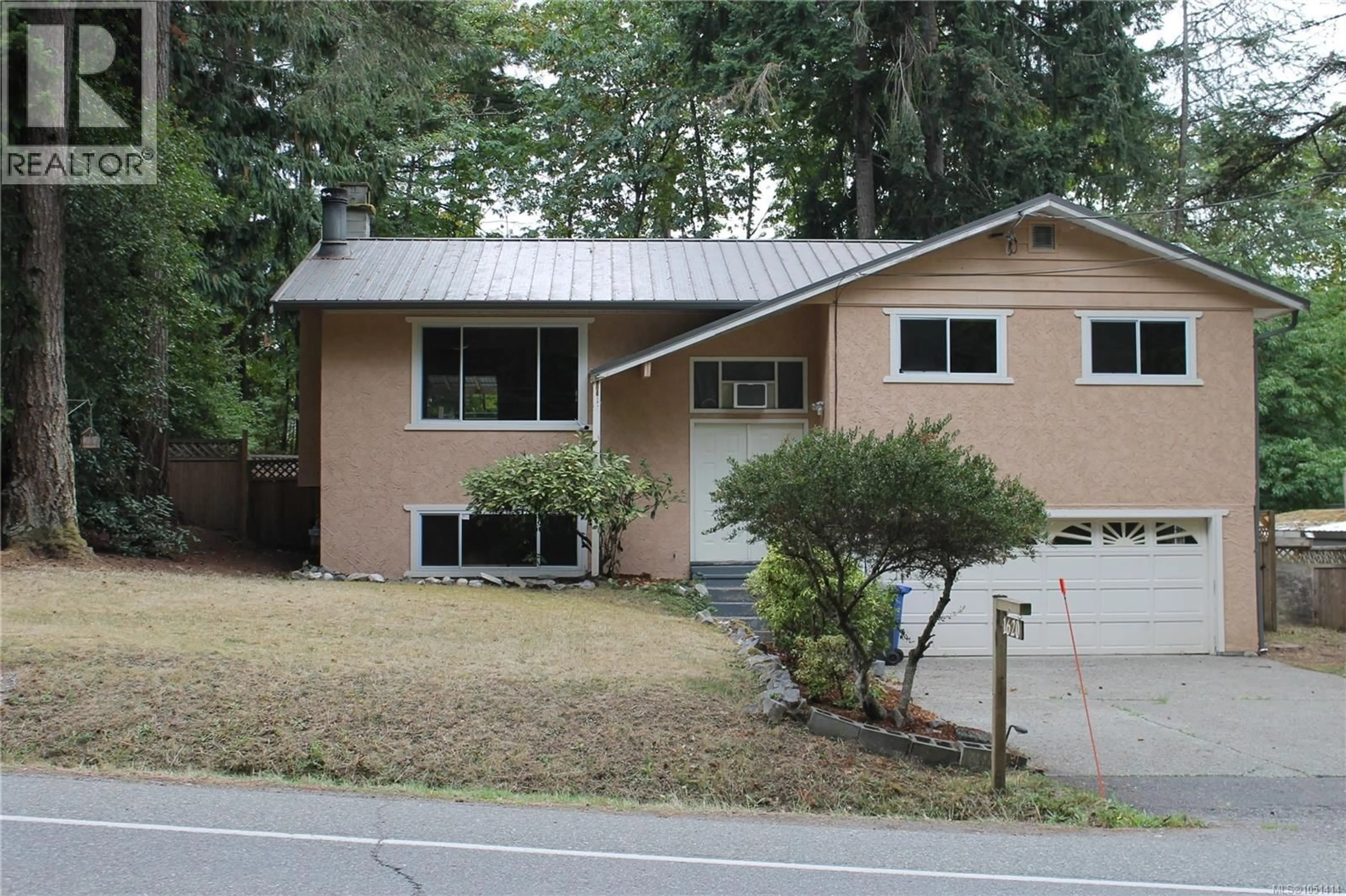 Home with vinyl exterior material, street for 1620 COWICHAN BAY ROAD, Cowichan Bay British Columbia V0R1N1