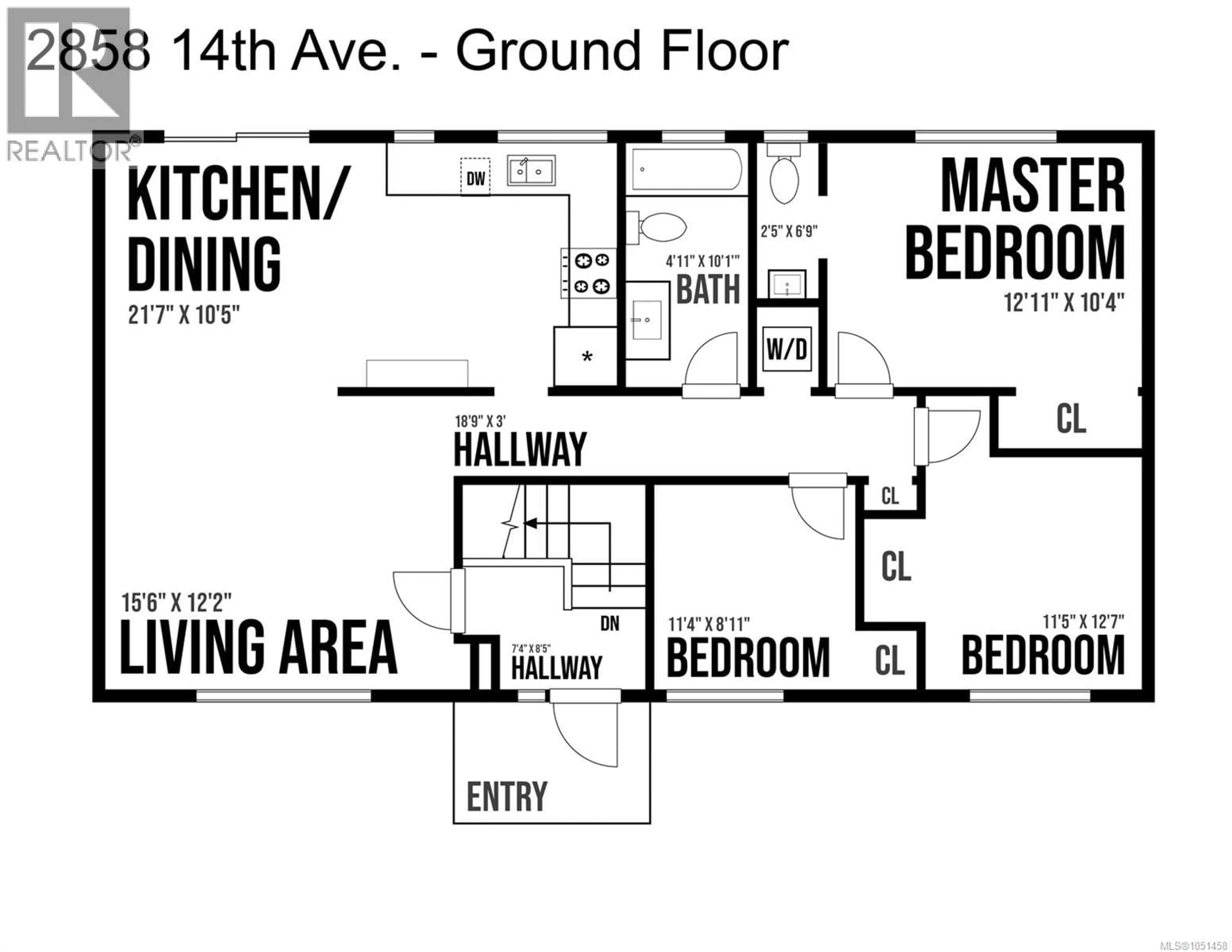 Floor plan for 2858 14TH AVENUE, Port Alberni British Columbia V9Y2X5