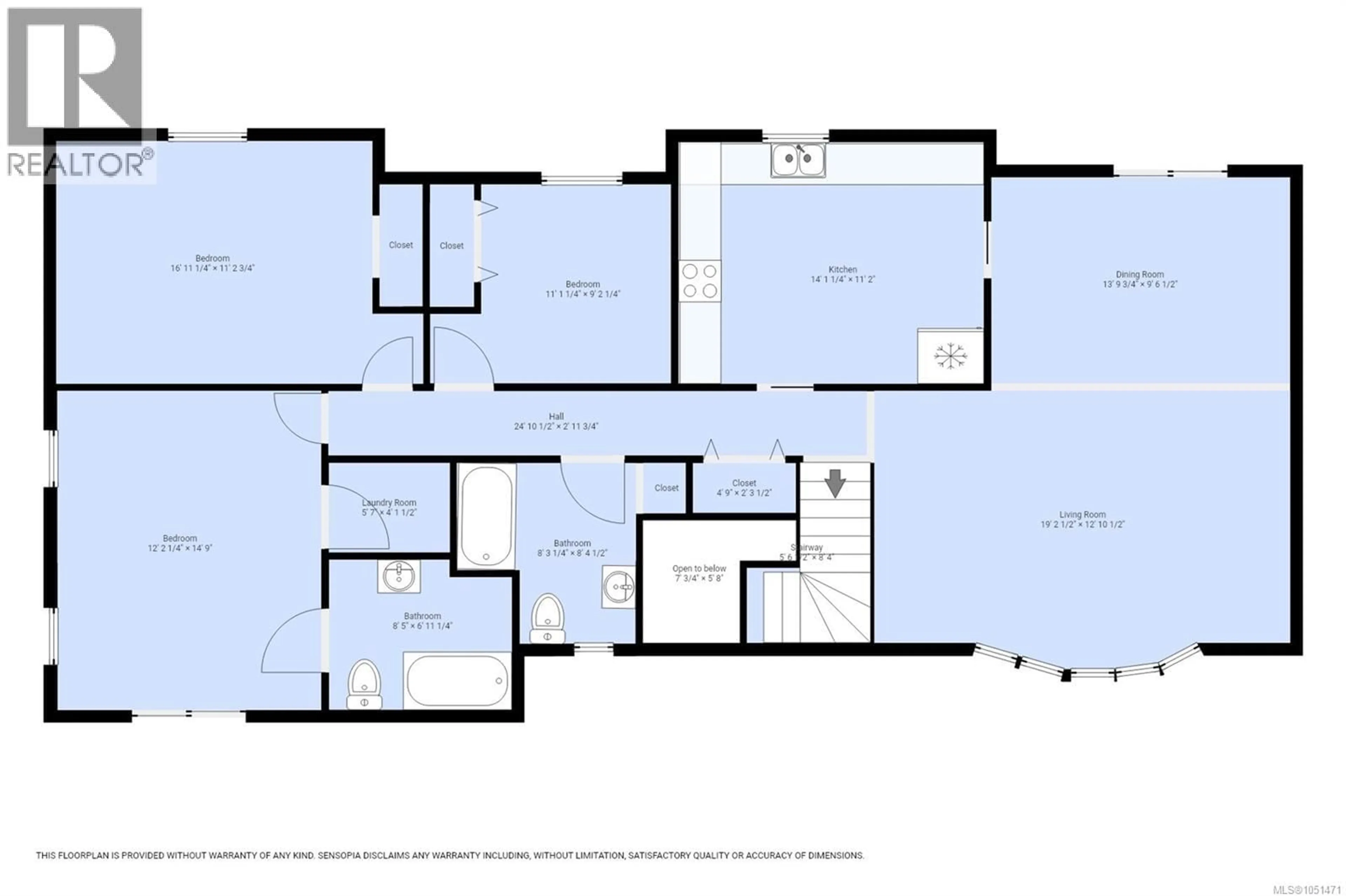 Floor plan for 531 SAVARY CRESCENT, Campbell River British Columbia V9W6V7