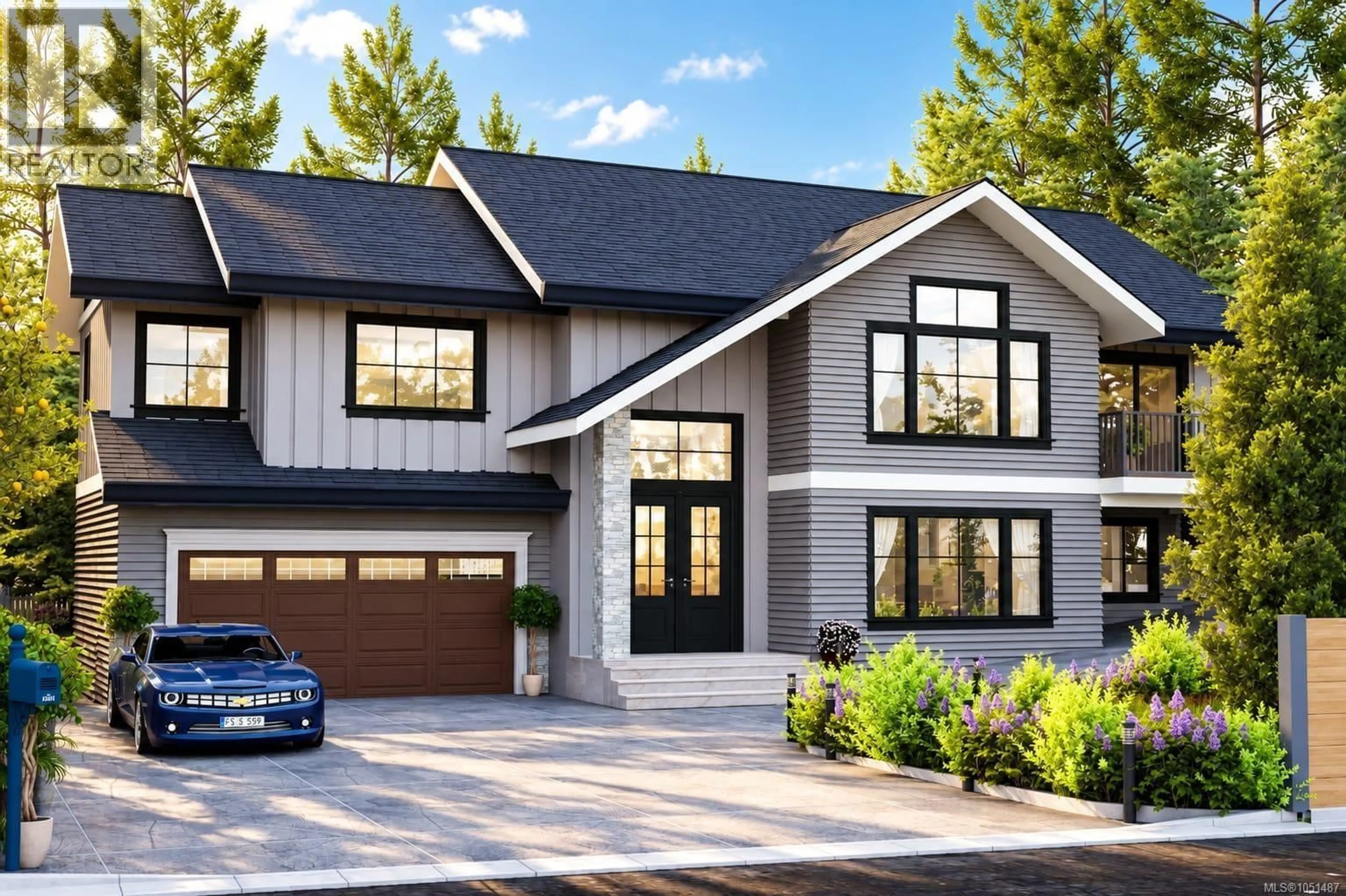Home with vinyl exterior material, street for 3845 WILKINSON ROAD, Saanich British Columbia V8Z5A3