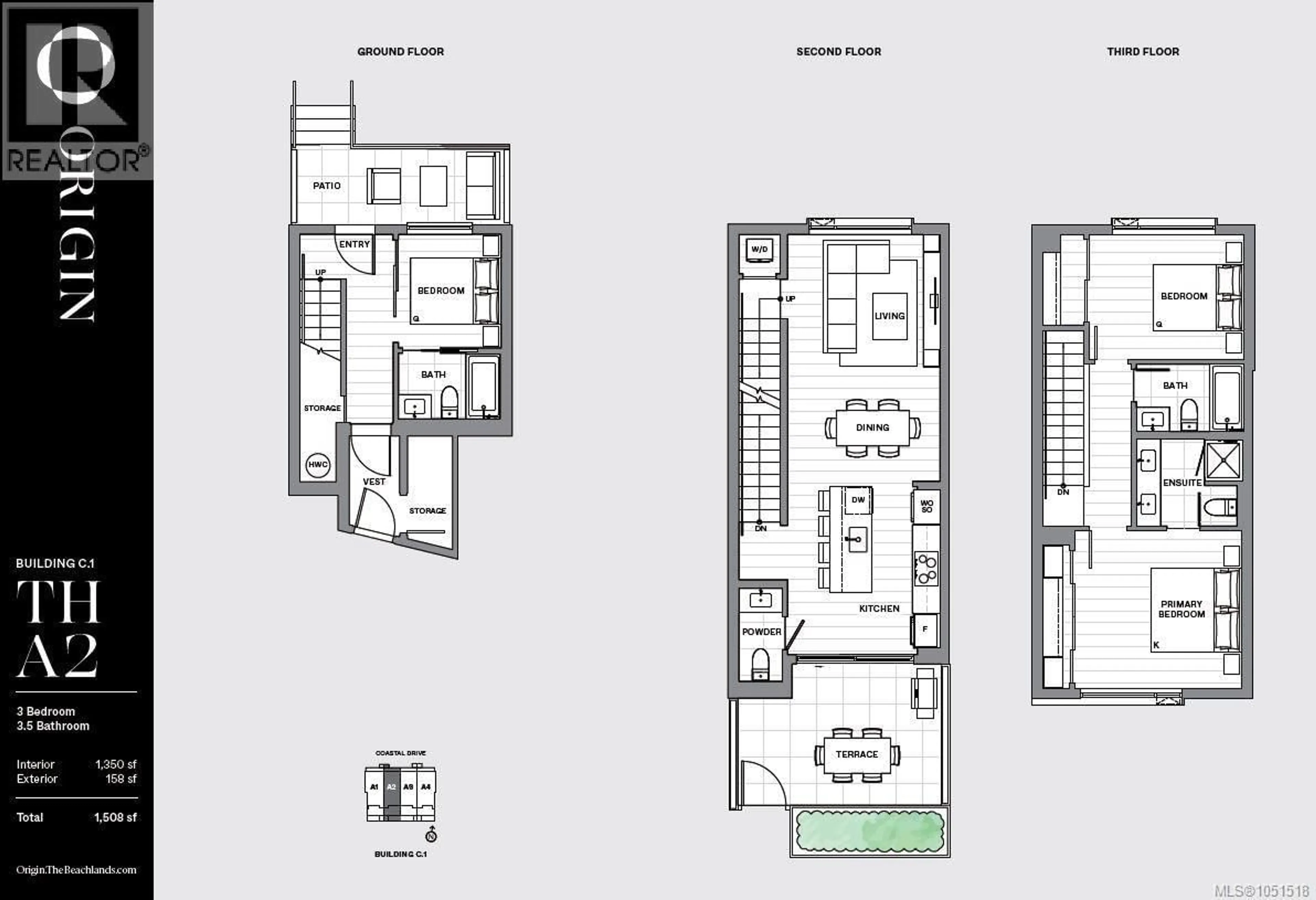 Floor plan for 102 - 3501 COASTAL DRIVE, Colwood British Columbia V0V0V0