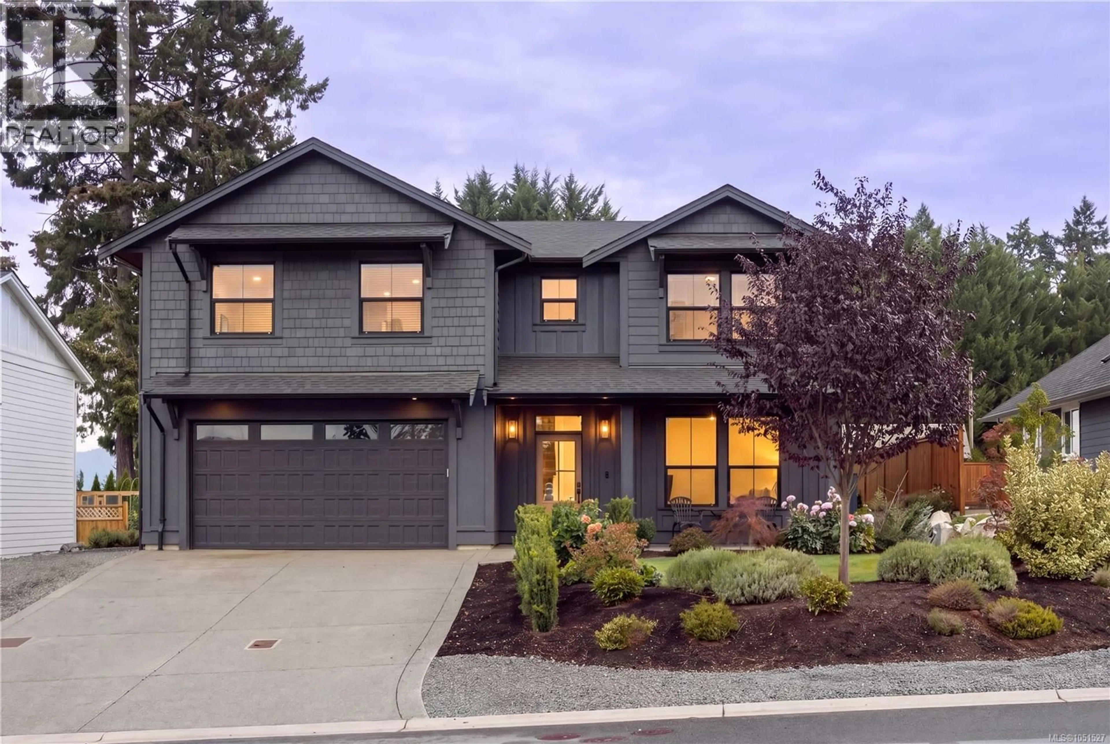 Home with vinyl exterior material, street for 1866 VEE ROAD, Cowichan Bay British Columbia V0R1N1