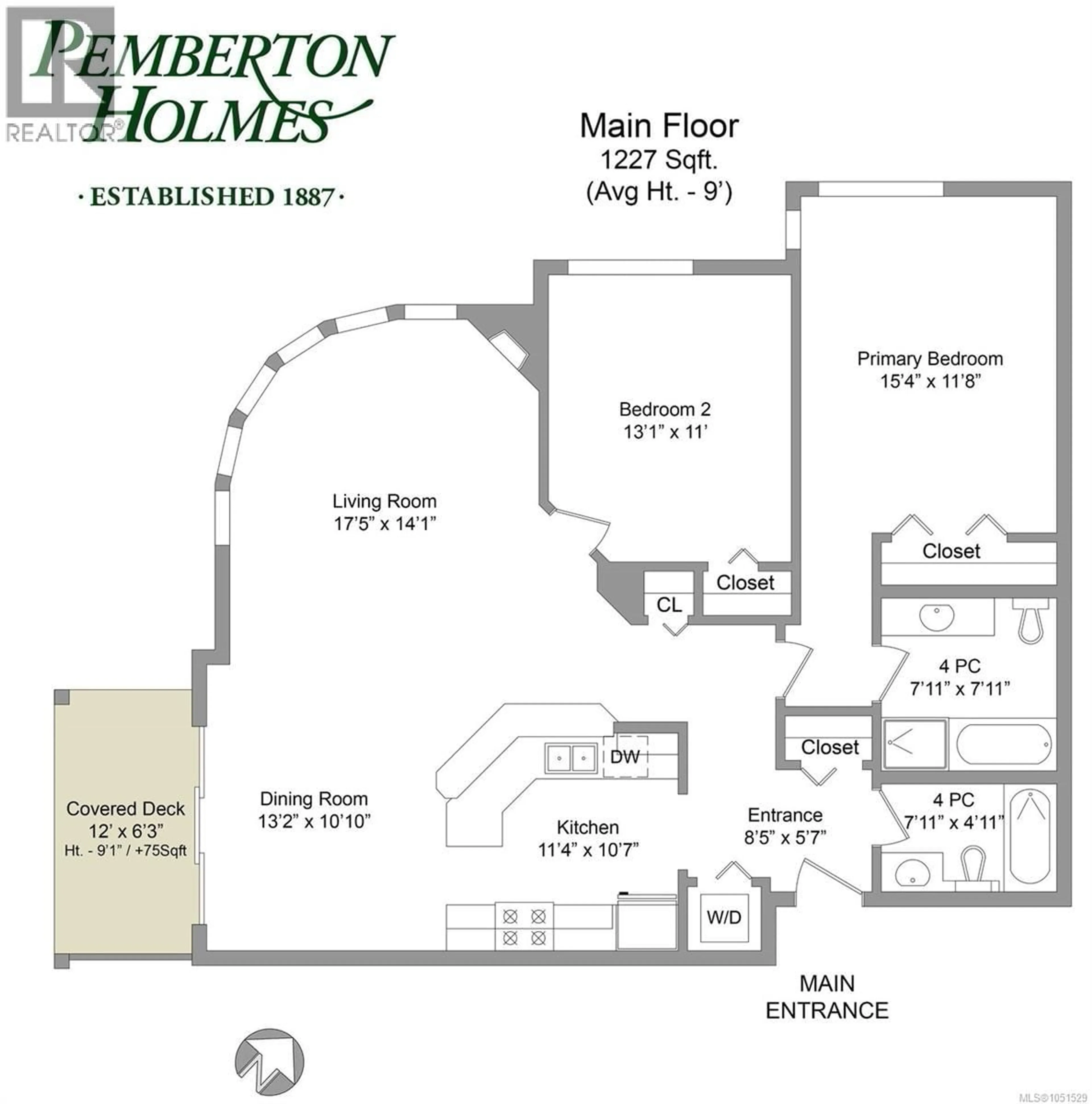 Floor plan for 204 - 125 ALDERSMITH PLACE, View Royal British Columbia V9A7M7
