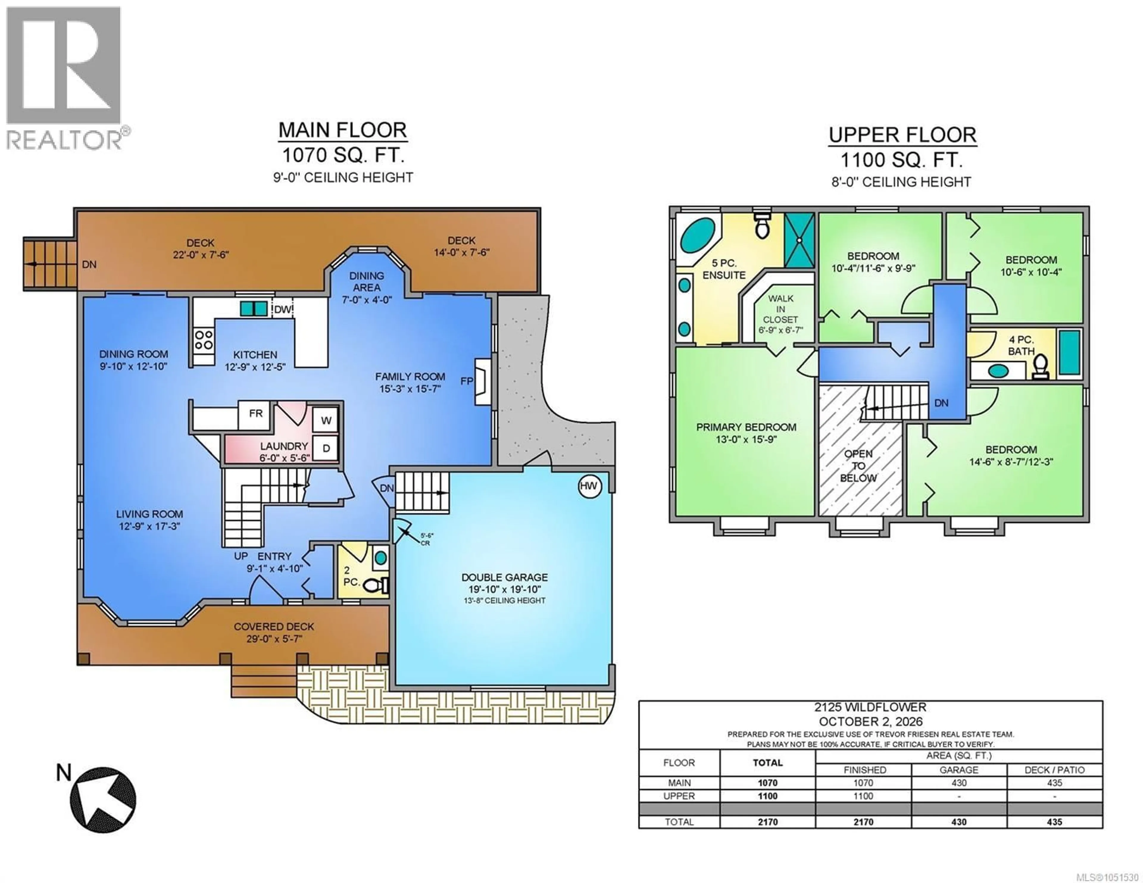 Floor plan for 2125 WILDFLOWER ROAD, Shawnigan Lake British Columbia V0R2W1