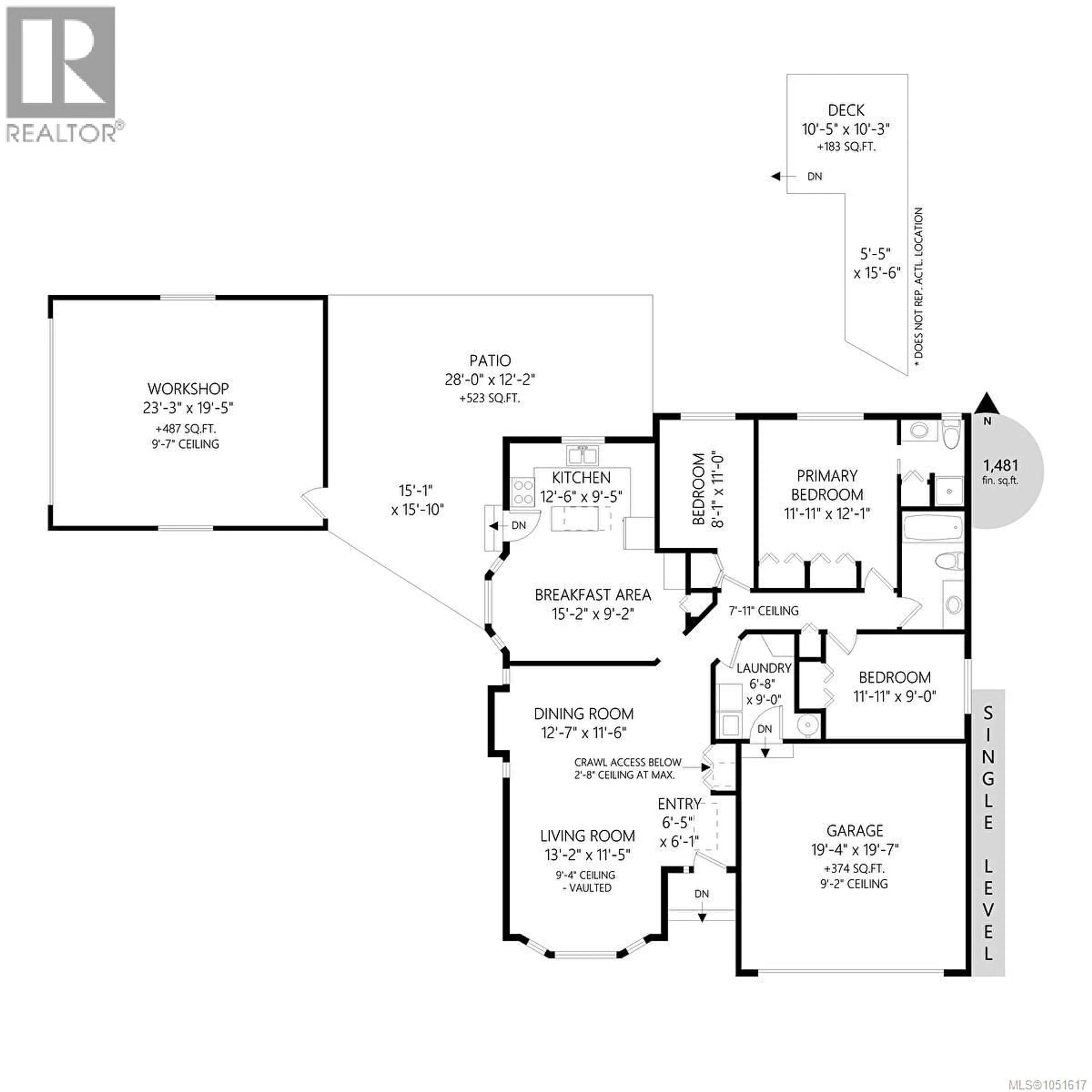 Floor plan for 2674 TAMARA DRIVE, Nanaimo British Columbia V9T5W6