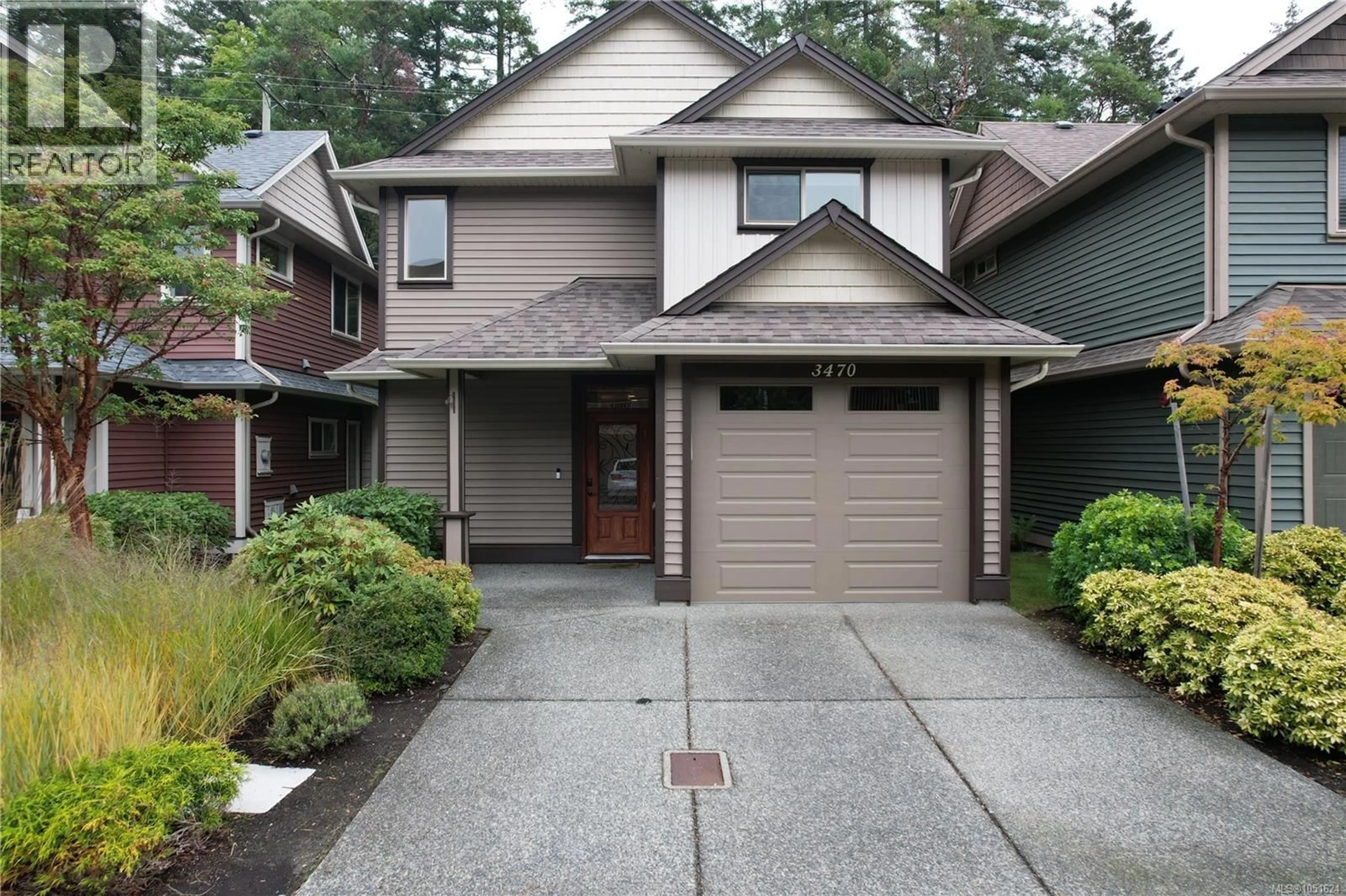 Home with vinyl exterior material, street for 3470 MAVERIC ROAD, Nanaimo British Columbia V9T0C7