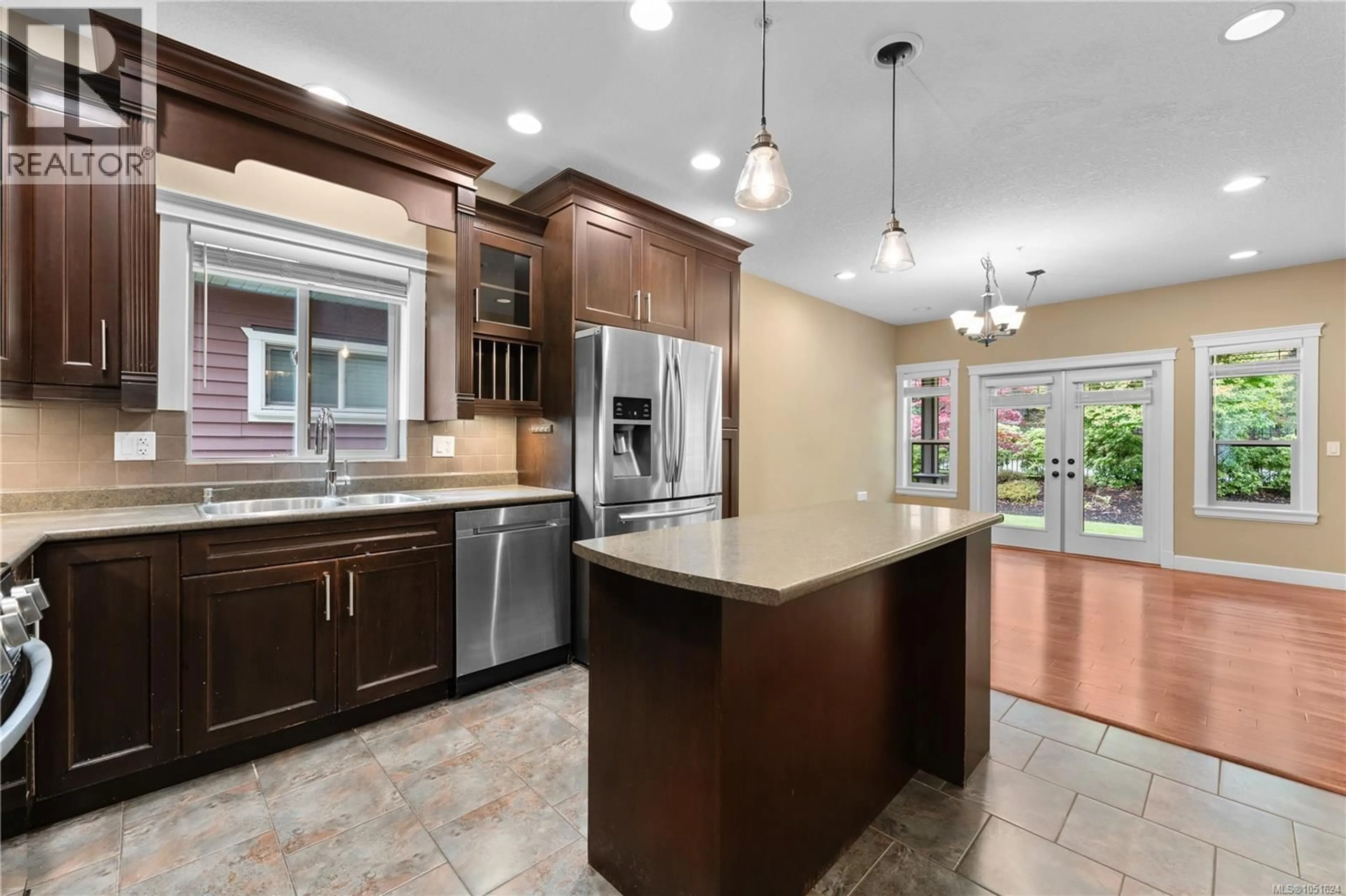 Open concept kitchen, ceramic/tile floor for 3470 MAVERIC ROAD, Nanaimo British Columbia V9T0C7