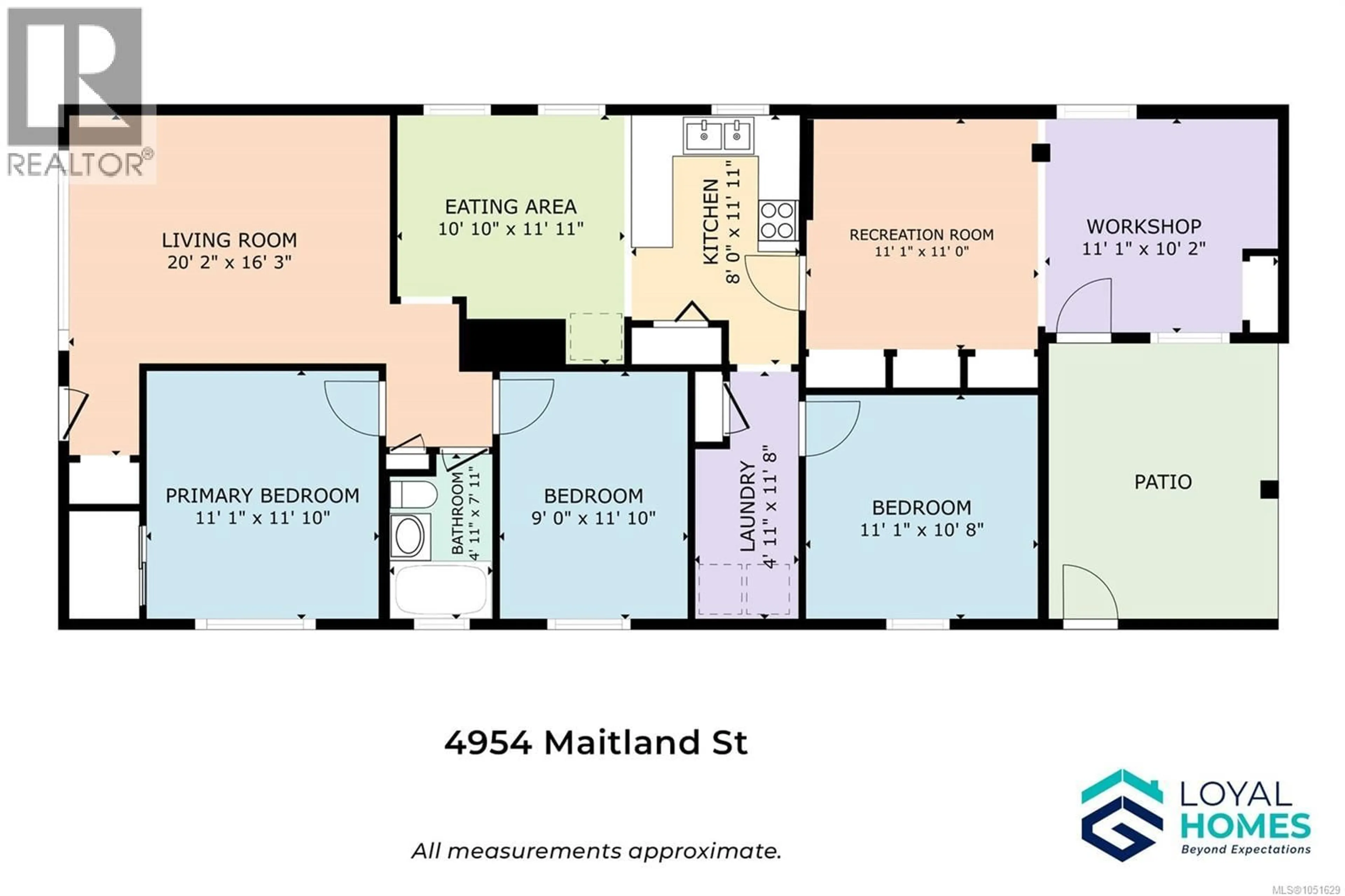 Floor plan for 4954 MAITLAND STREET, Port Alberni British Columbia V9Y3W3