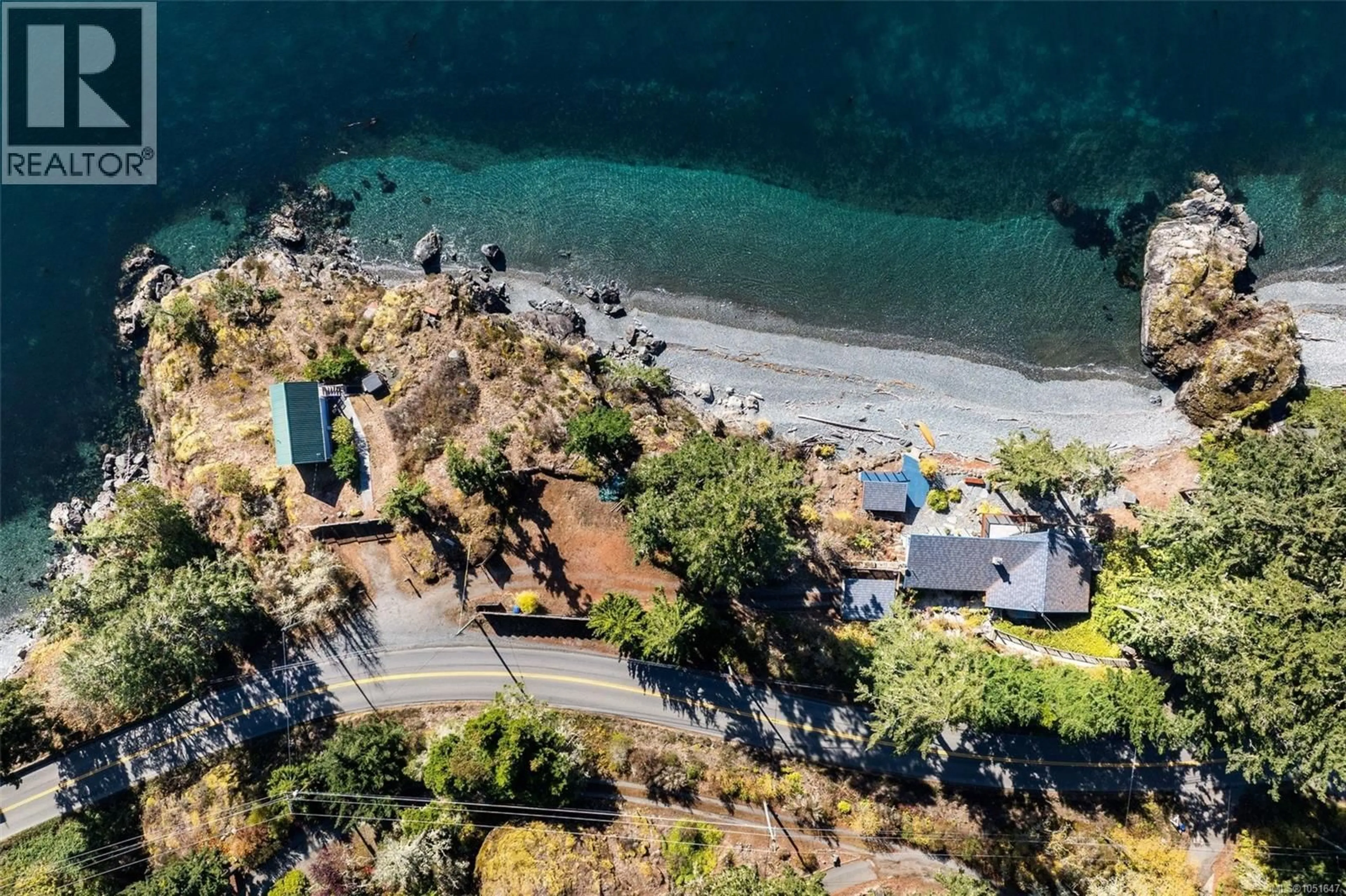 A pic from outside/outdoor area/front of a property/back of a property/a pic from drone, water/lake/river/ocean view for 7995 WEST COAST ROAD, Sooke British Columbia V9Z0R5