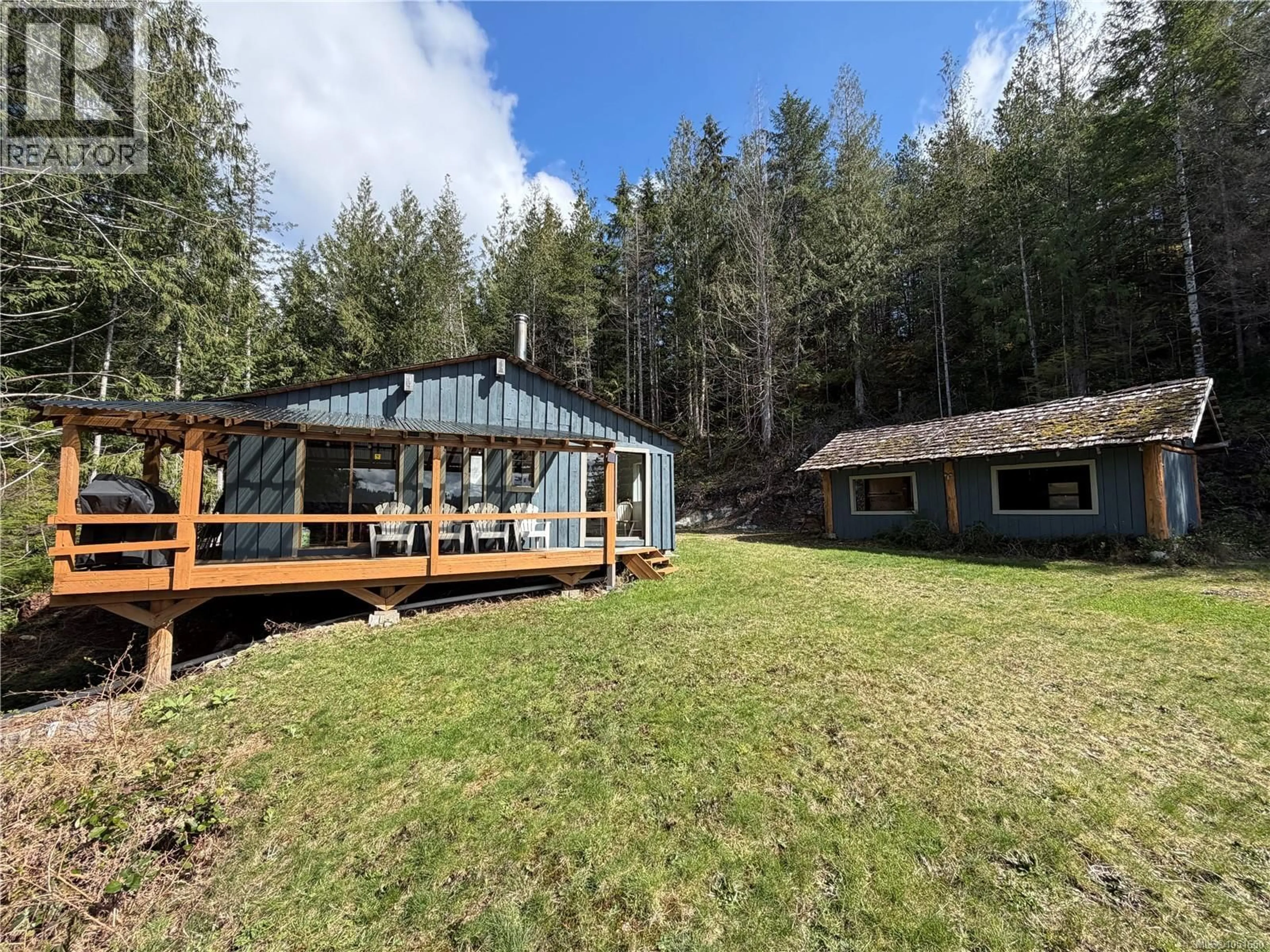 A pic from outside/outdoor area/front of a property/back of a property/a pic from drone, forest/trees view for Lot 49 BUSBY ISLAND, See Remarks British Columbia V0P1W0