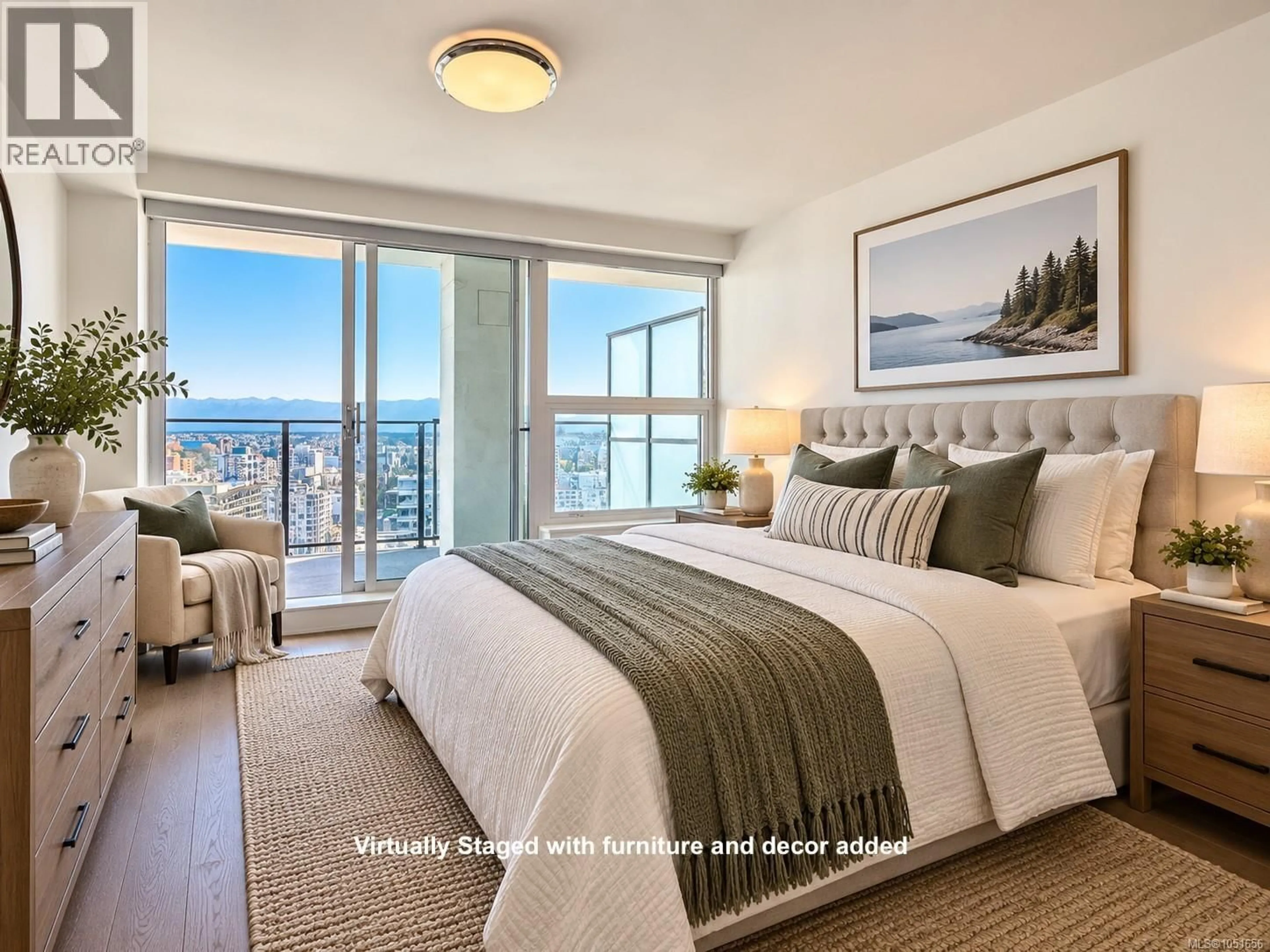 Bedroom with bed, unknown for 2405 - 777 HERALD STREET, Victoria British Columbia V8T0C7