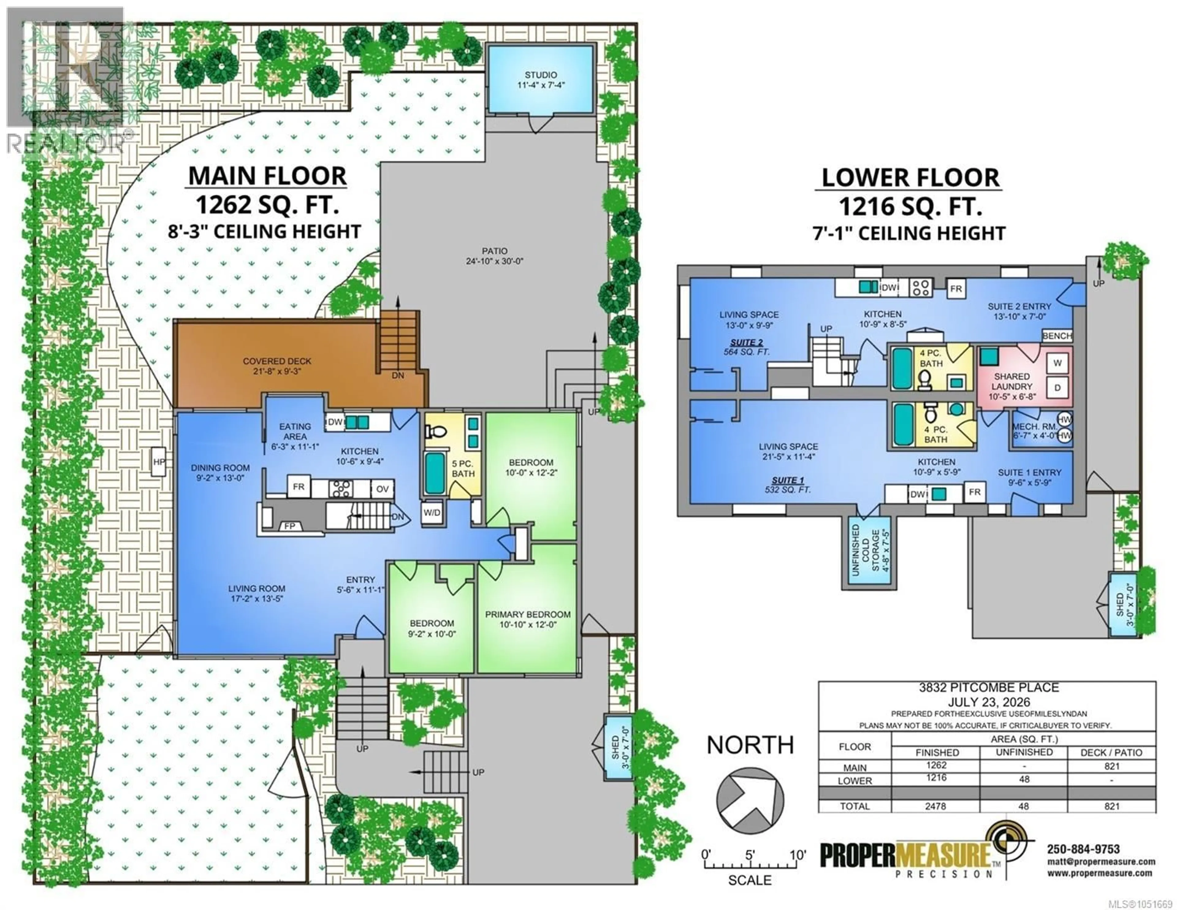 Floor plan for 3832 PITCOMBE PLACE, Saanich British Columbia V8N4B9