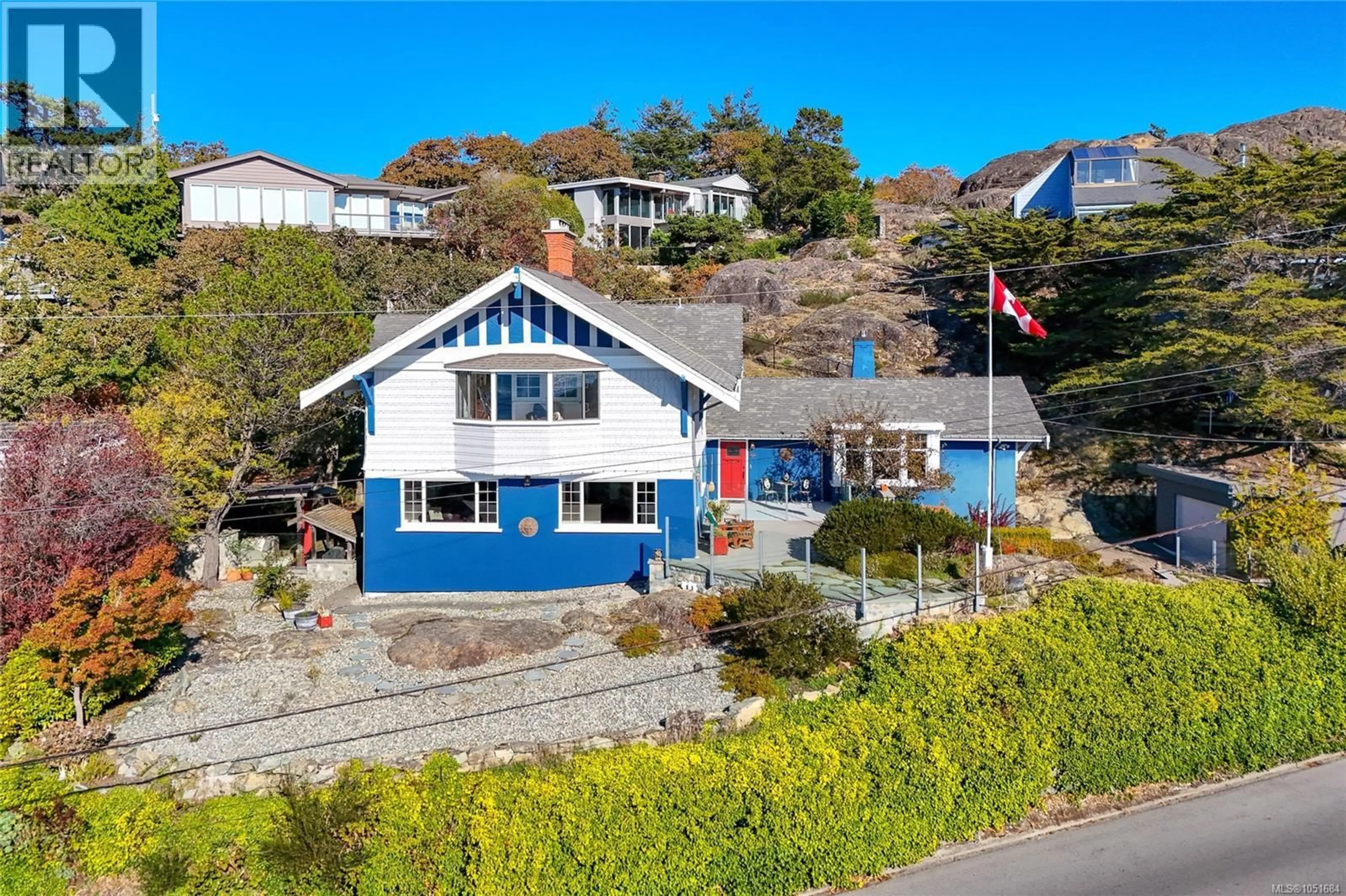 A pic from outside/outdoor area/front of a property/back of a property/a pic from drone, street for 50 KING GEORGE TERRACE, Oak Bay British Columbia V8S2J9